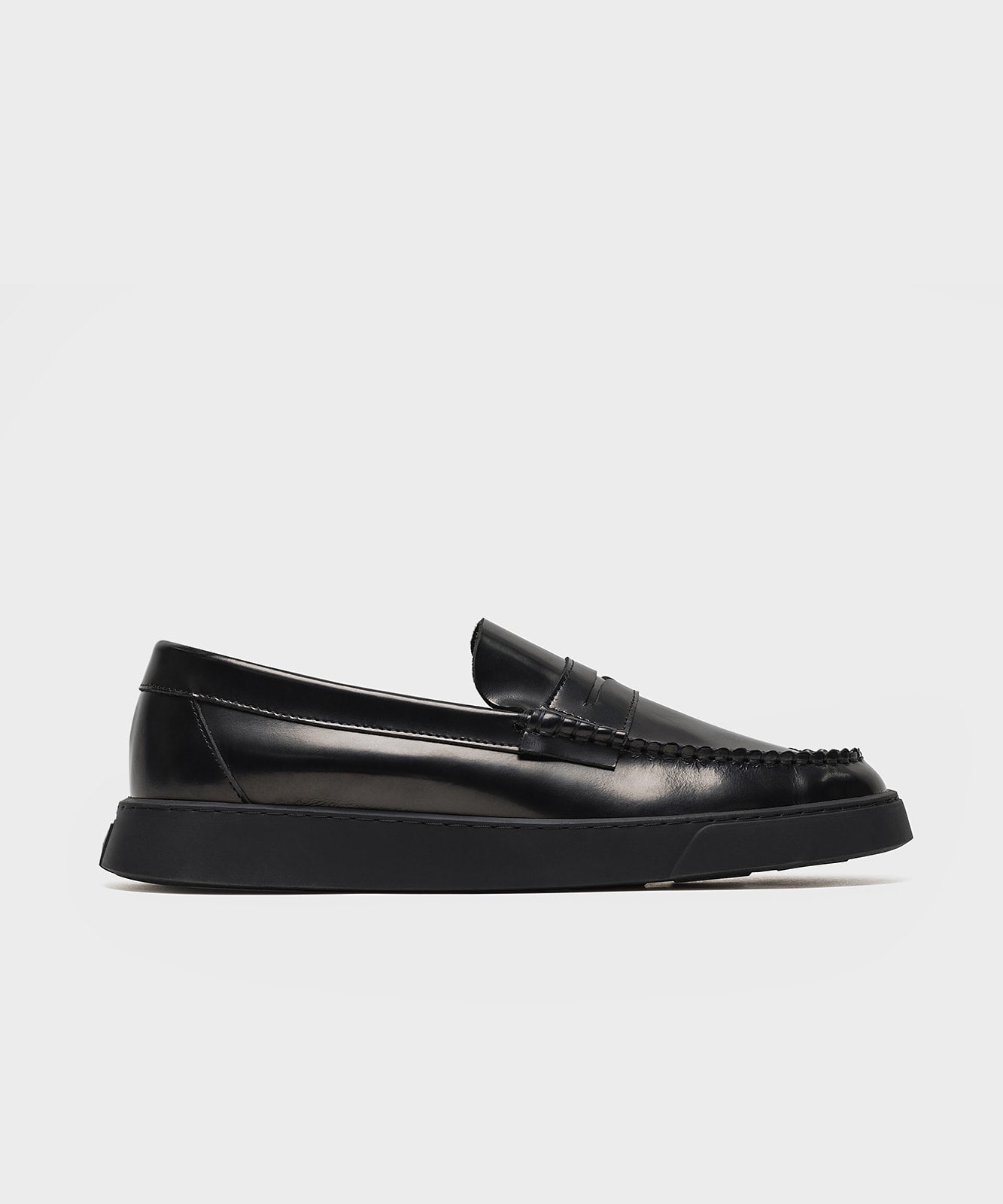 The Cornell Sport All Black Brushed Leather – REFERENC Studios