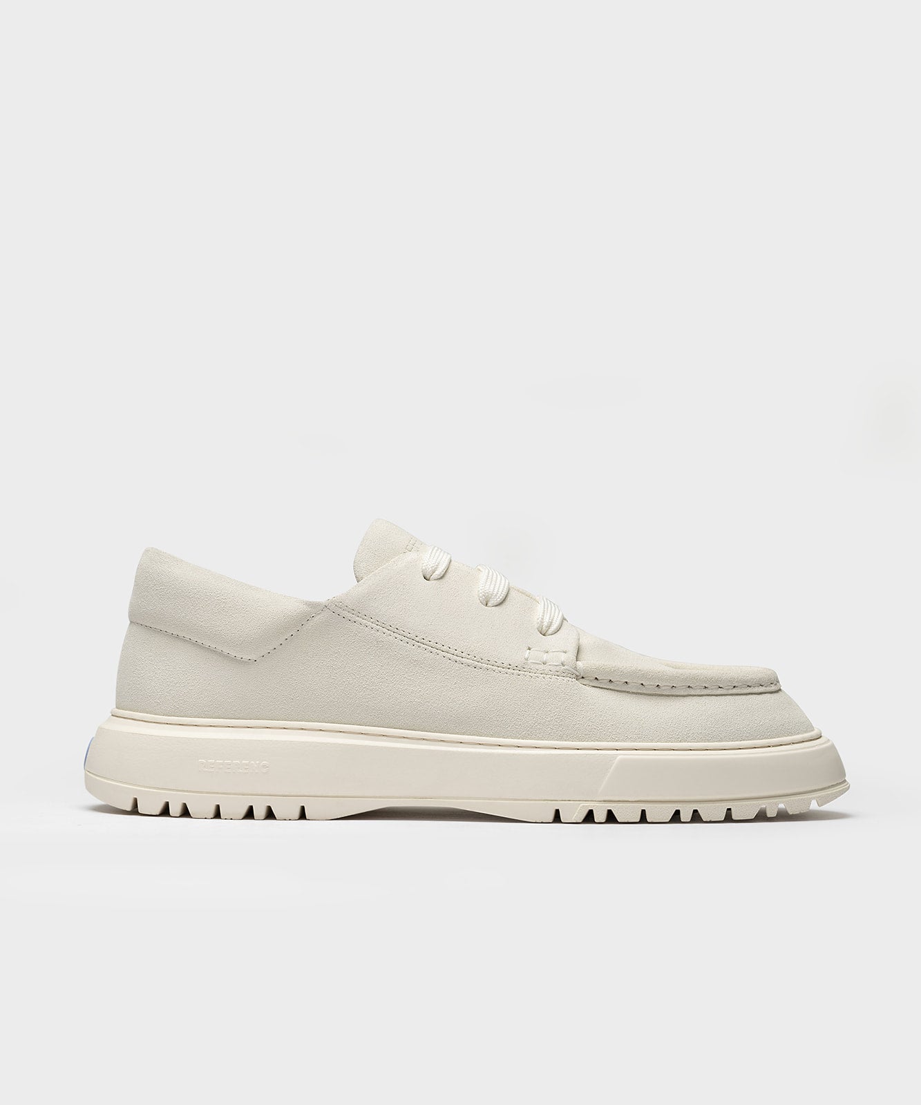The Tahoe Lugs Off-White Suede – REFERENC Studios