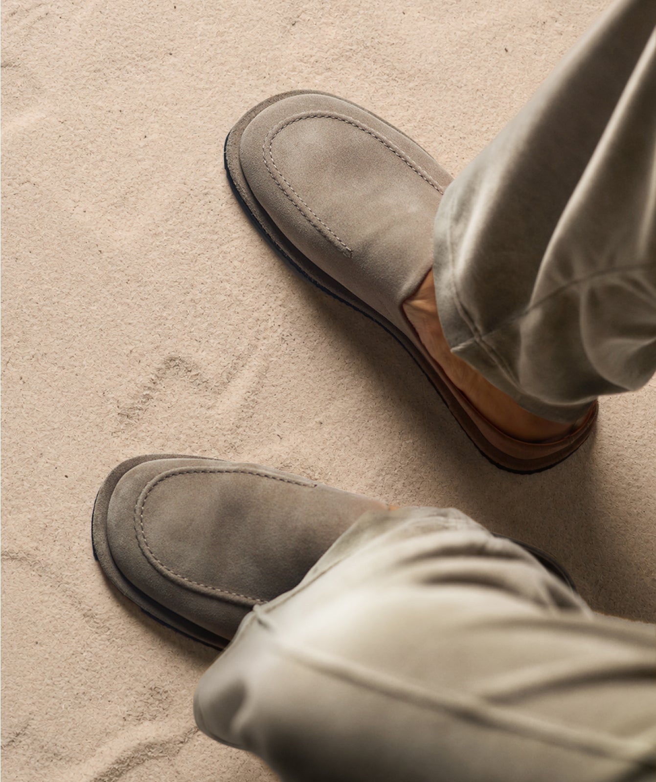 The Lungomare Sand Suede