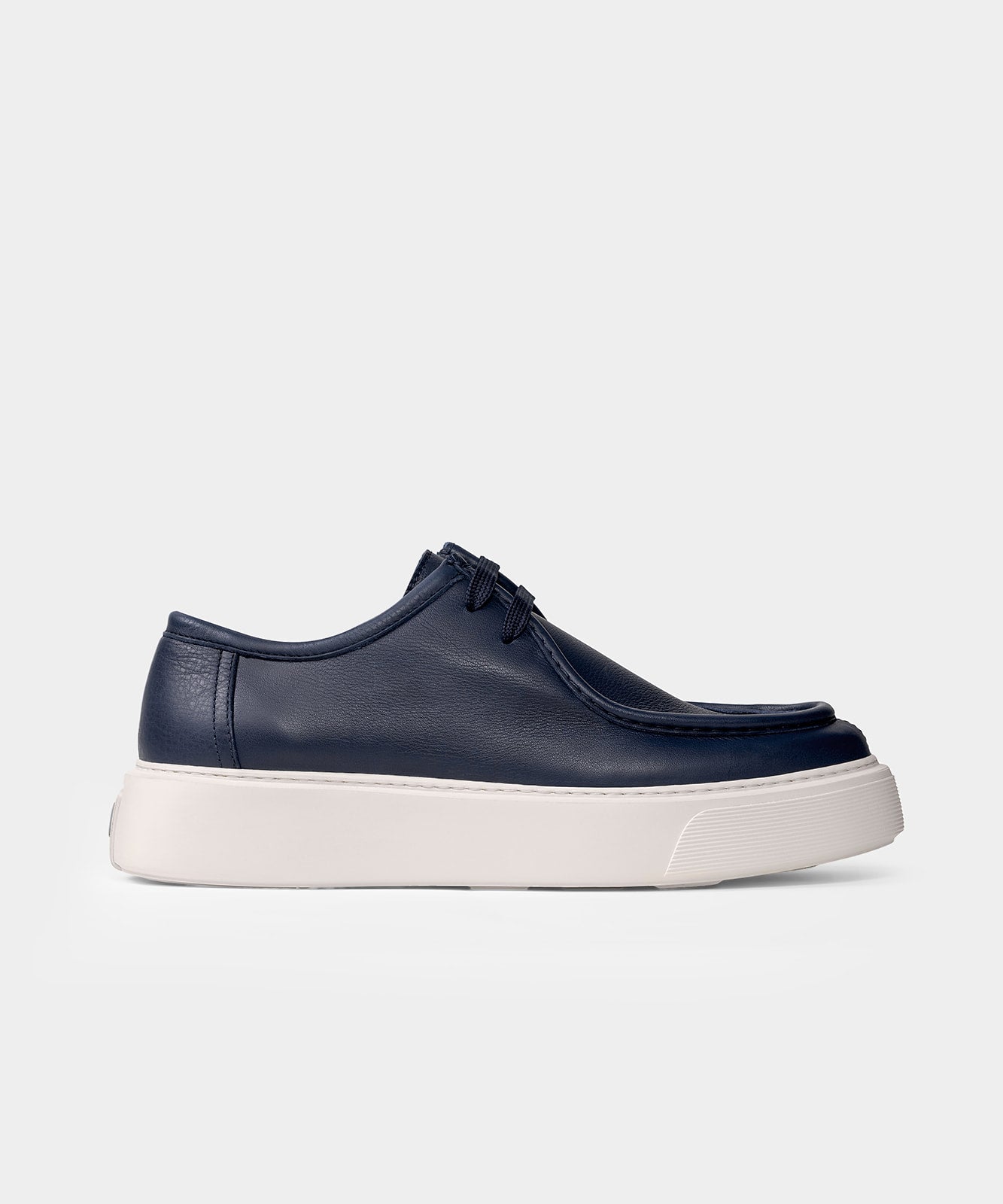 Fernabee Navy Blue Leather