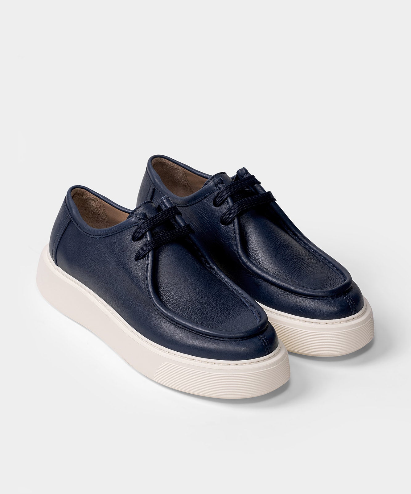 Fernabee Navy Blue Leather