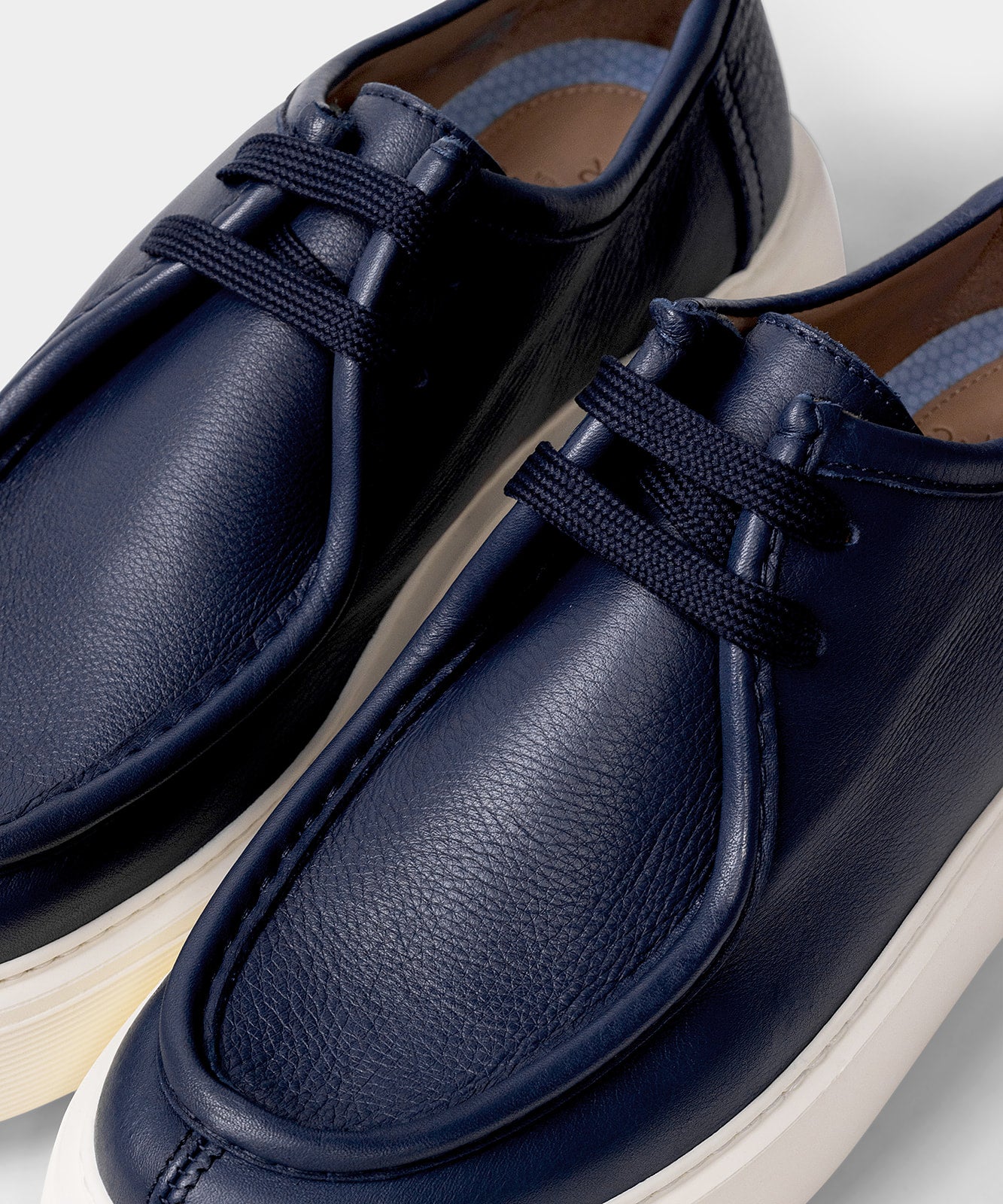 Fernabee Navy Blue Leather