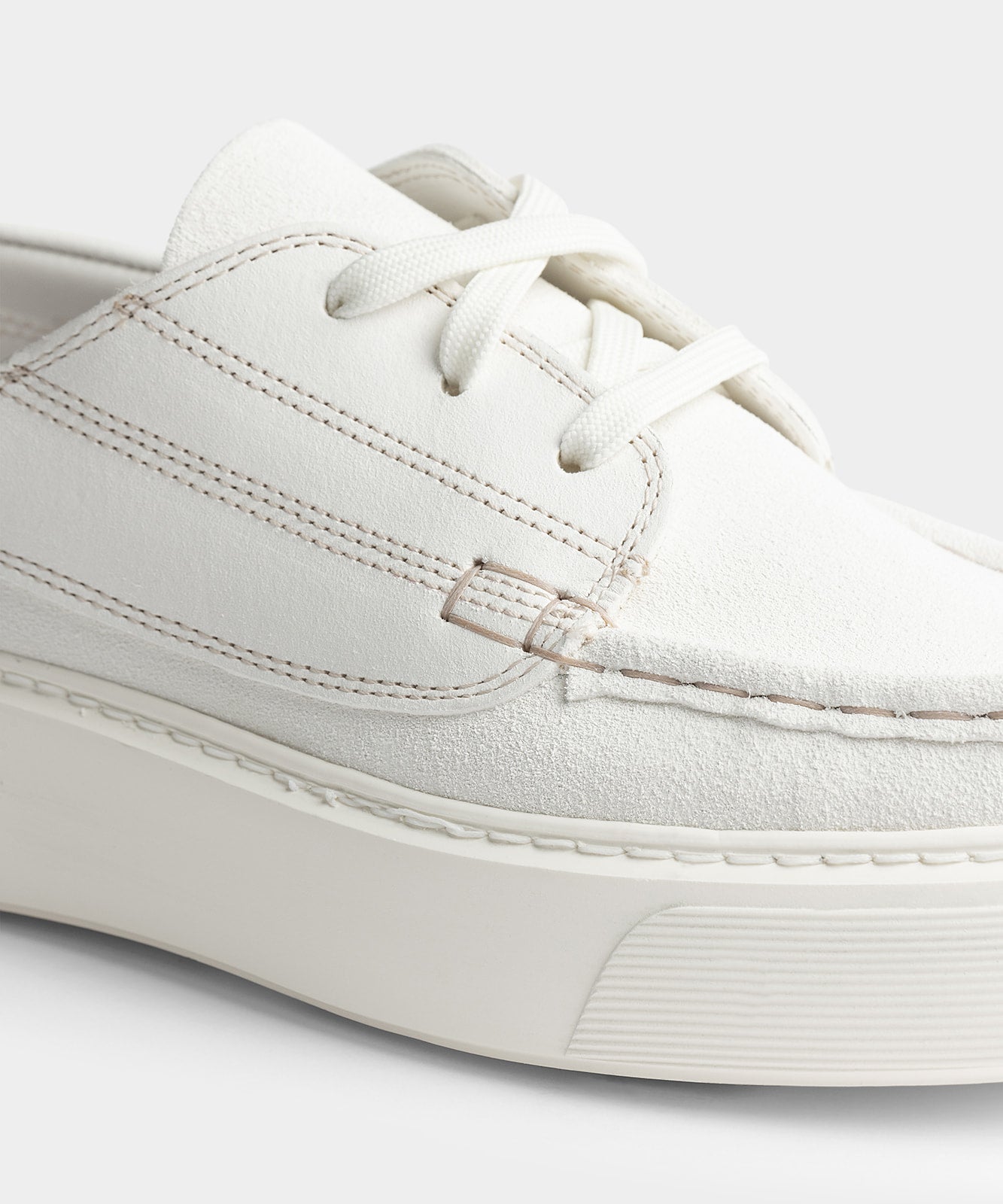 Tahoe White Suede