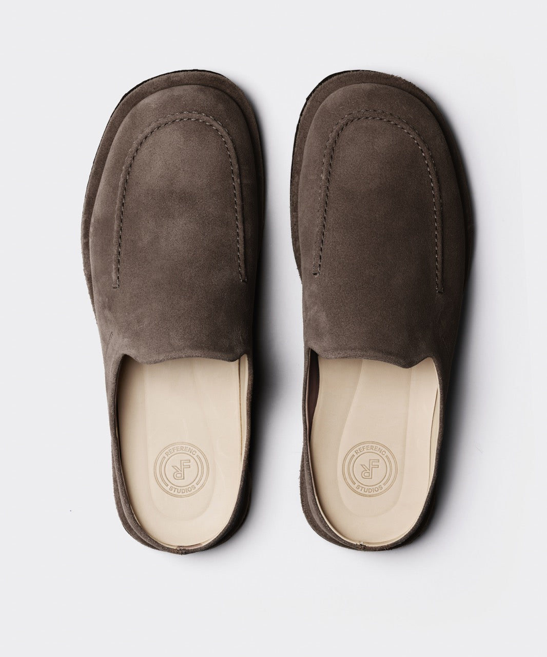 The Lungomare Dark Taupe Suede