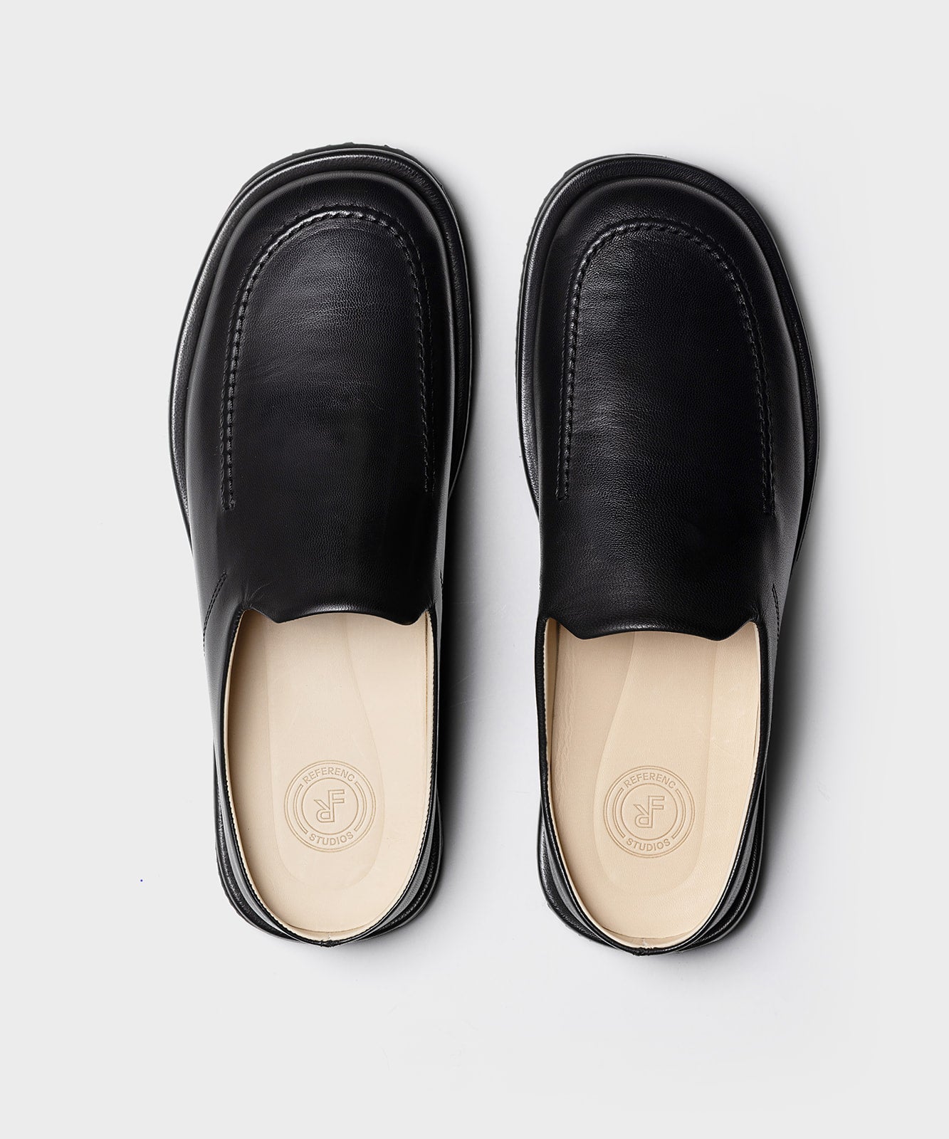 The Lungomare All Black Goat Leather