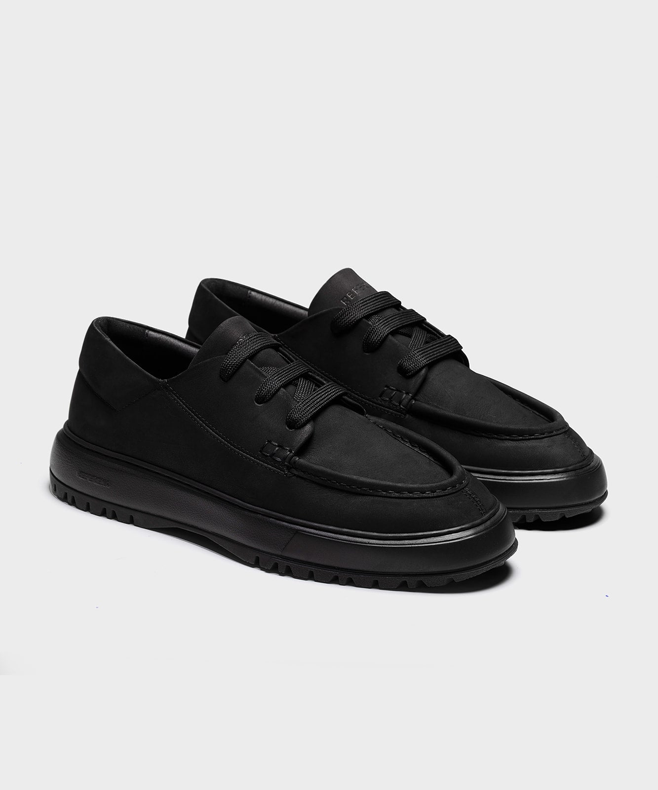 The Tahoe Lugs All Black Nubuck