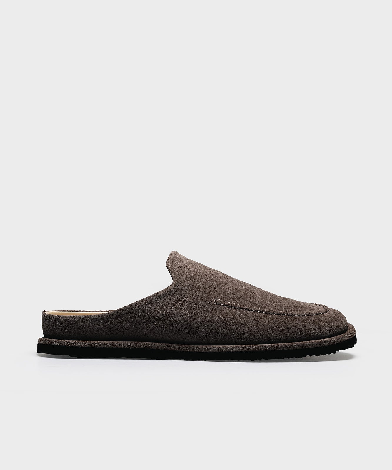The Lungomare Dark Taupe Suede