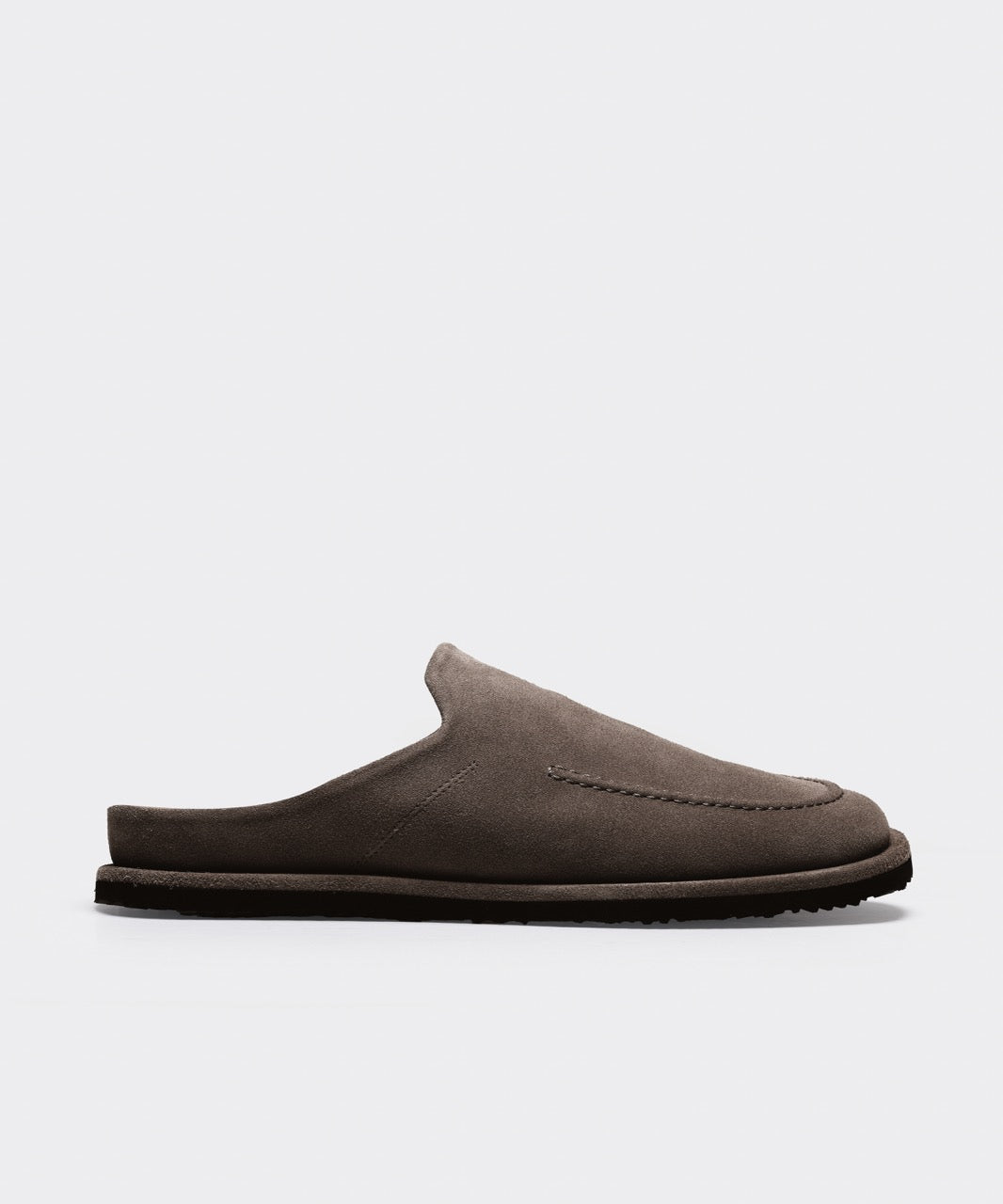 The Lungomare Dark Taupe Suede
