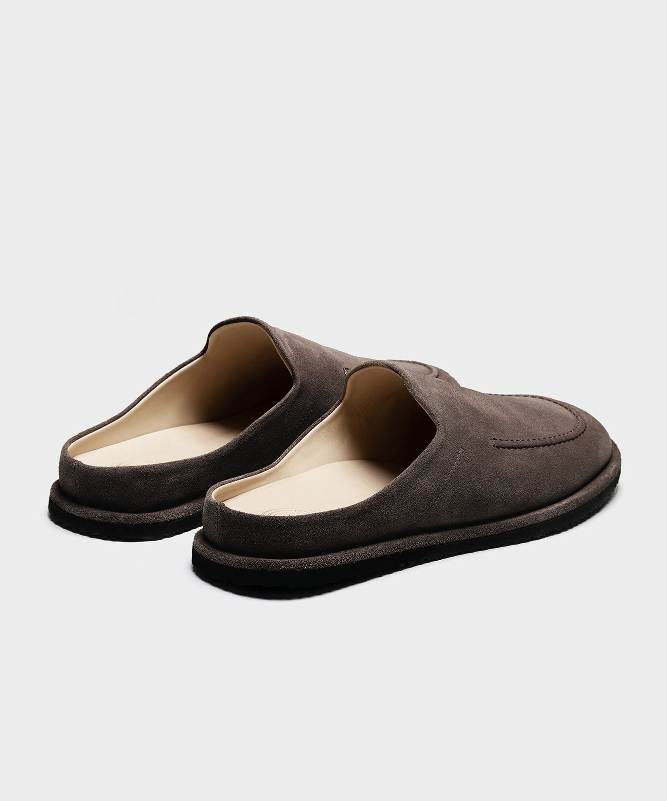 The Lungomare Dark Taupe Suede