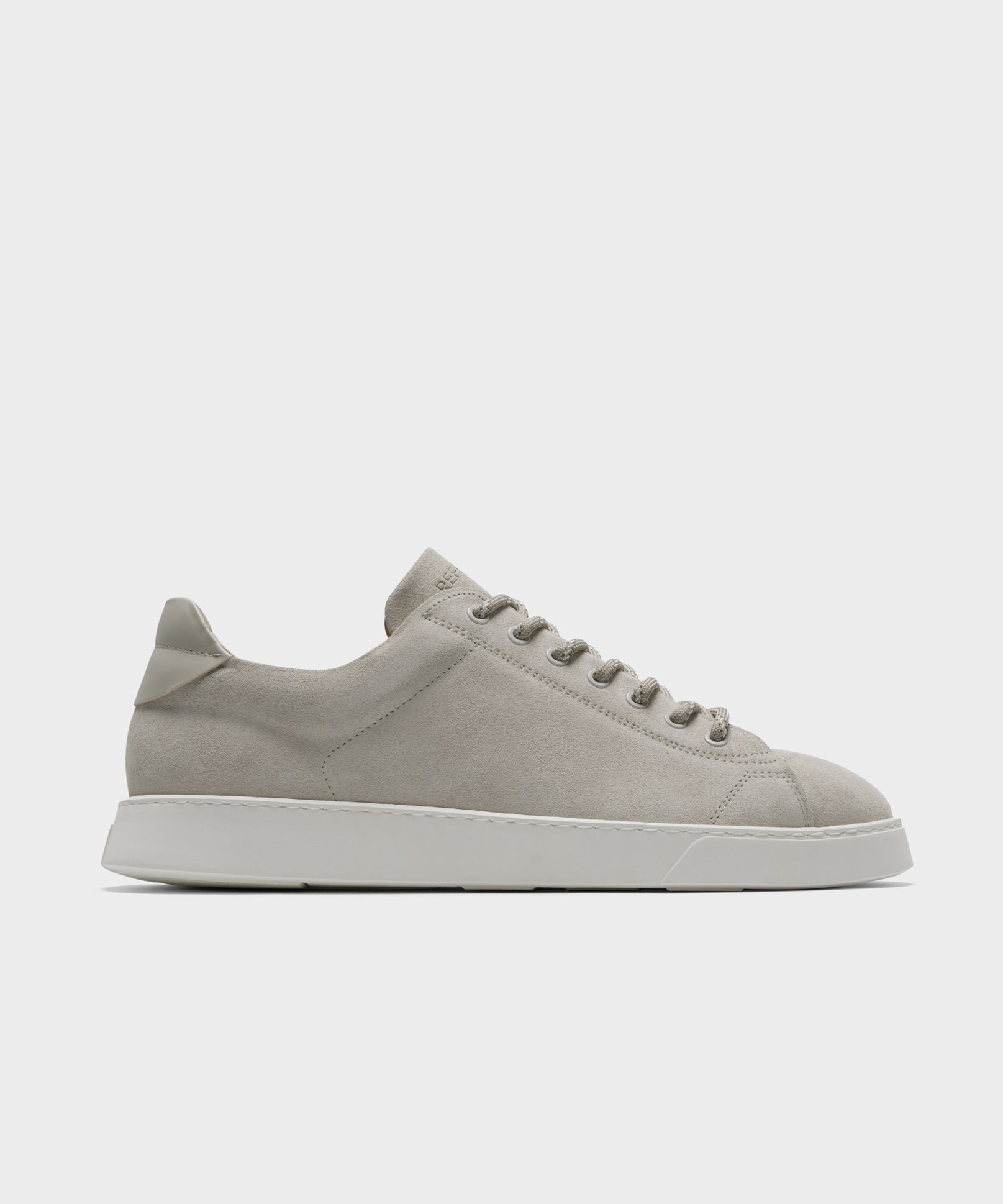 The Moya Cement Grey Suede