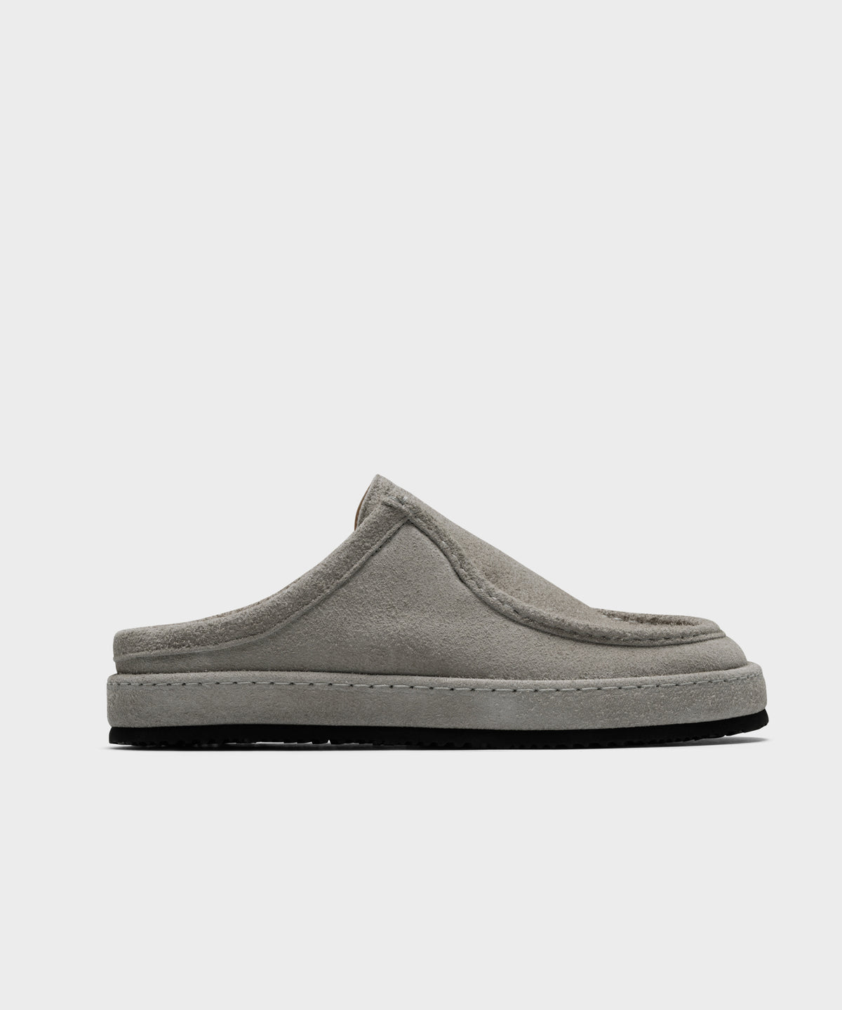 The Fernabee 6T Slip-In Tonal Light Grey Hairy Suede