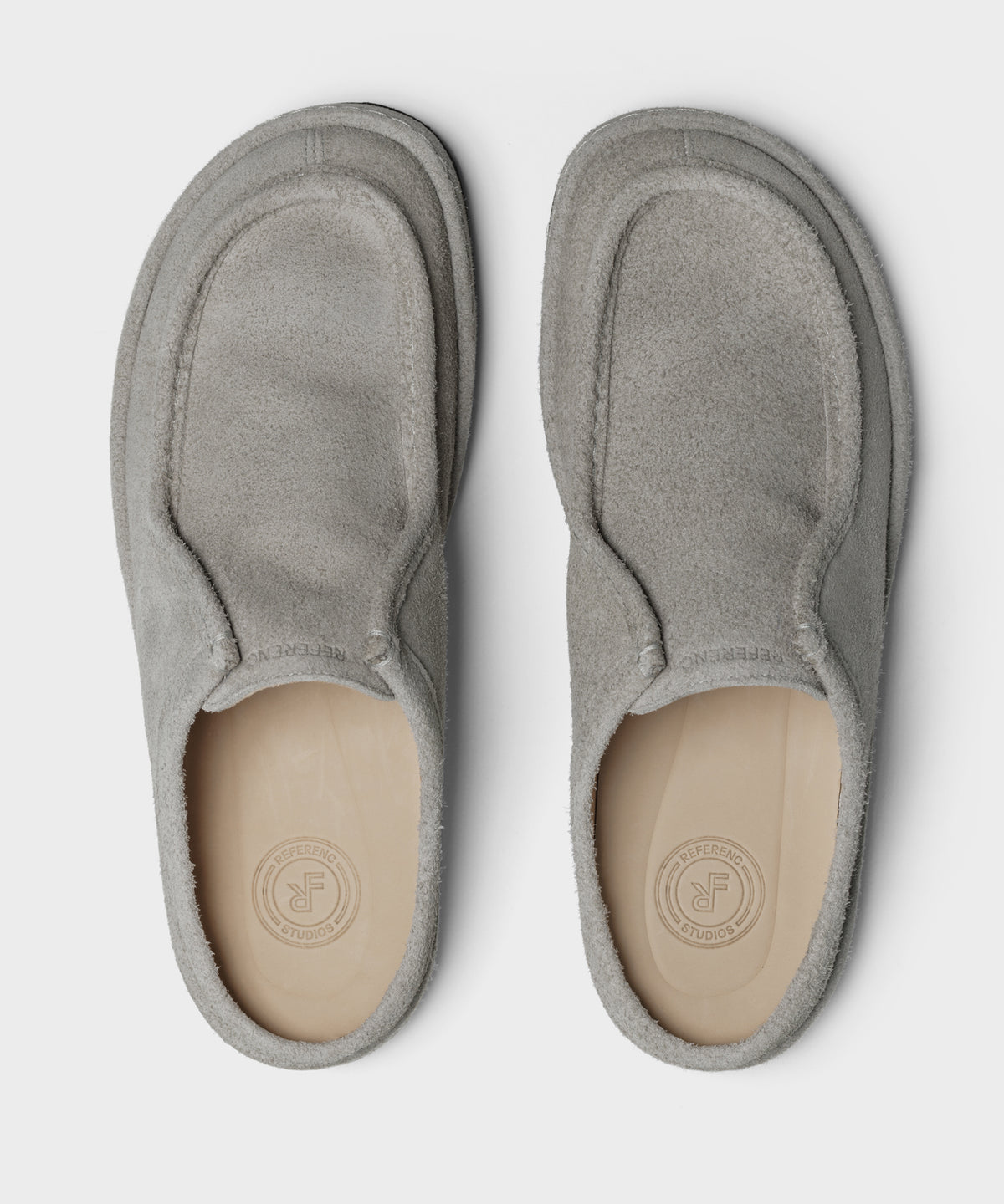 The Fernabee 6T Slip-In Tonal Light Grey Hairy Suede