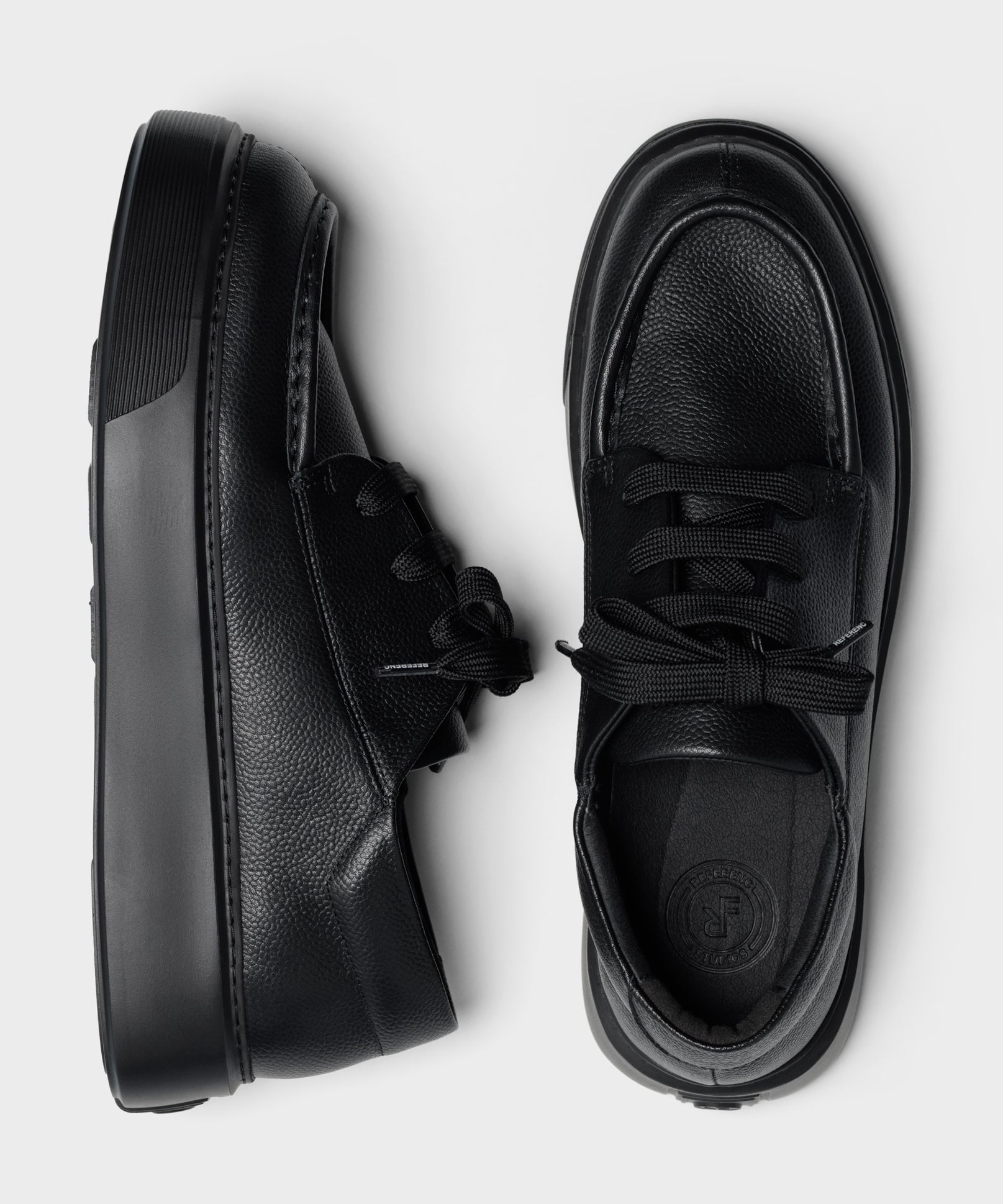 The Tahoe All Black Riso Leather