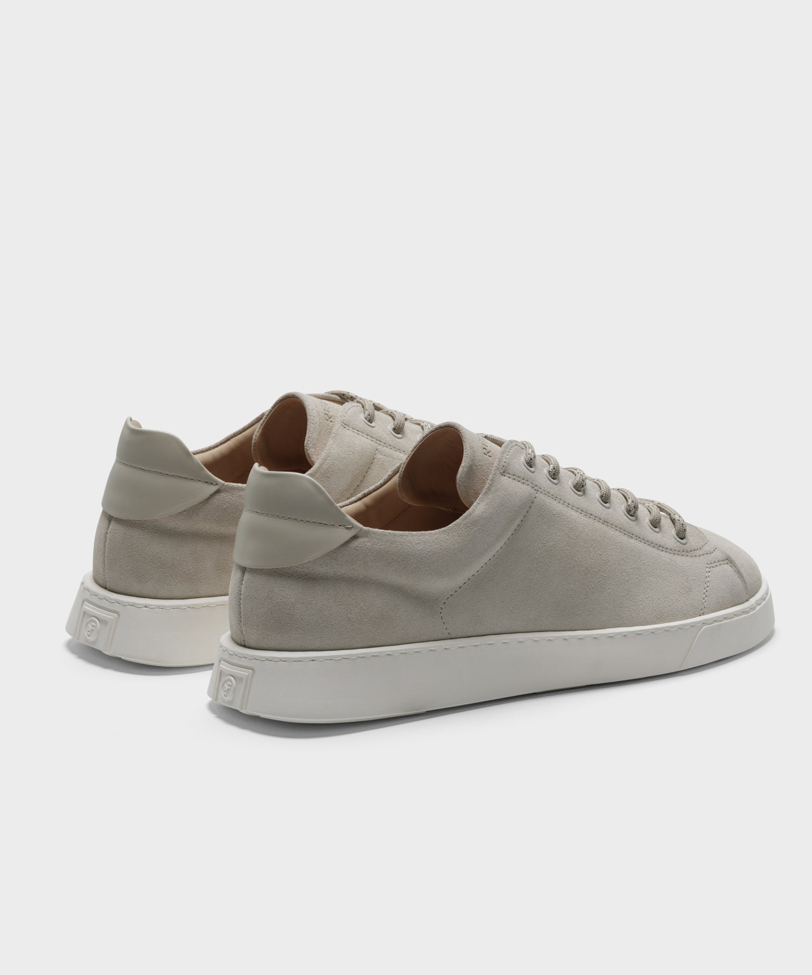 The Moya Cement Grey Suede