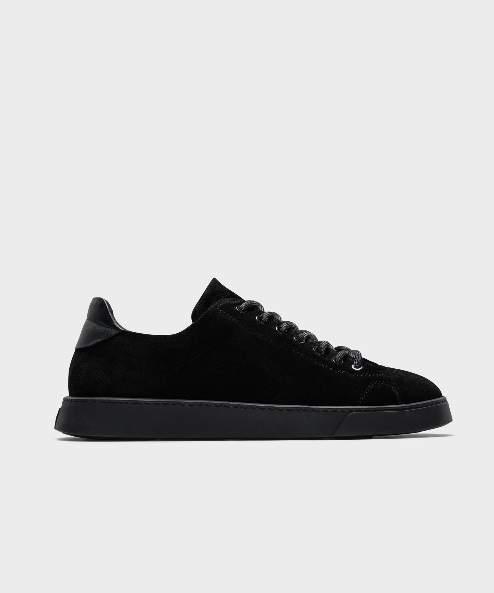 The Moya All Black Suede