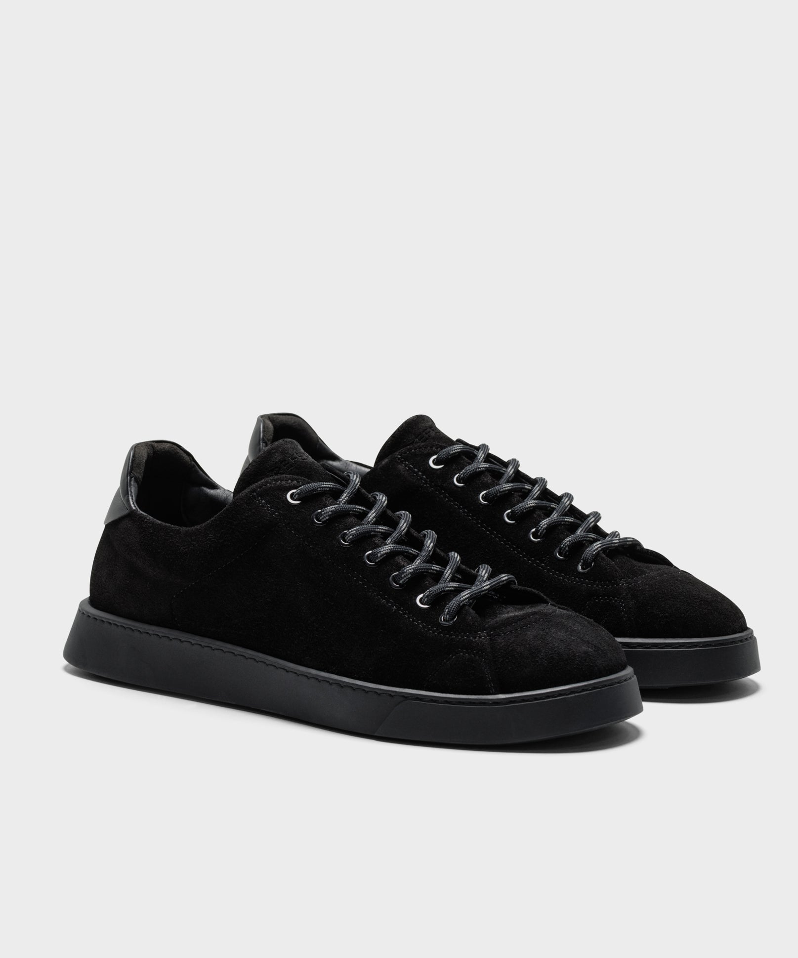 The Moya All Black Suede