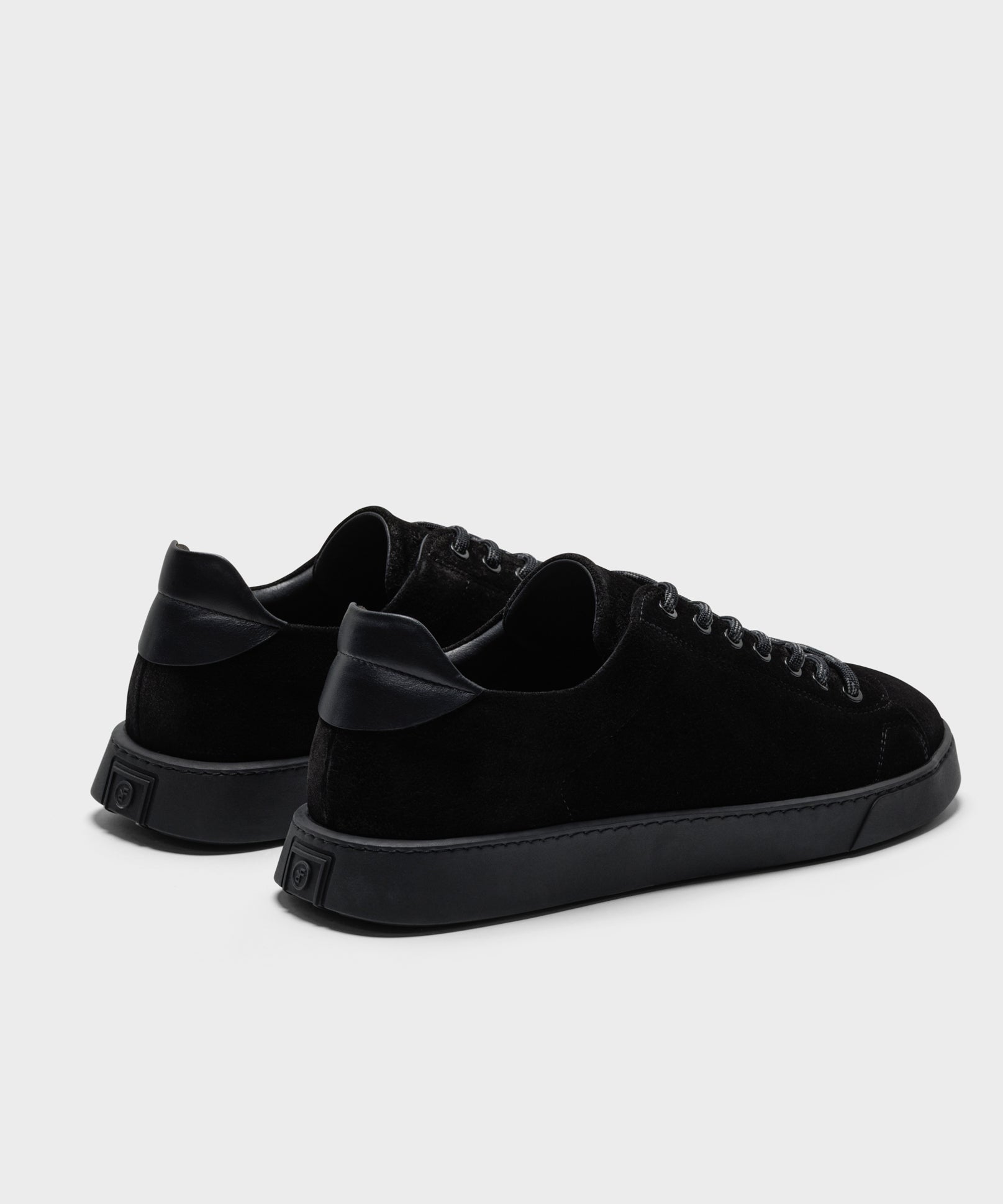 The Moya All Black Suede