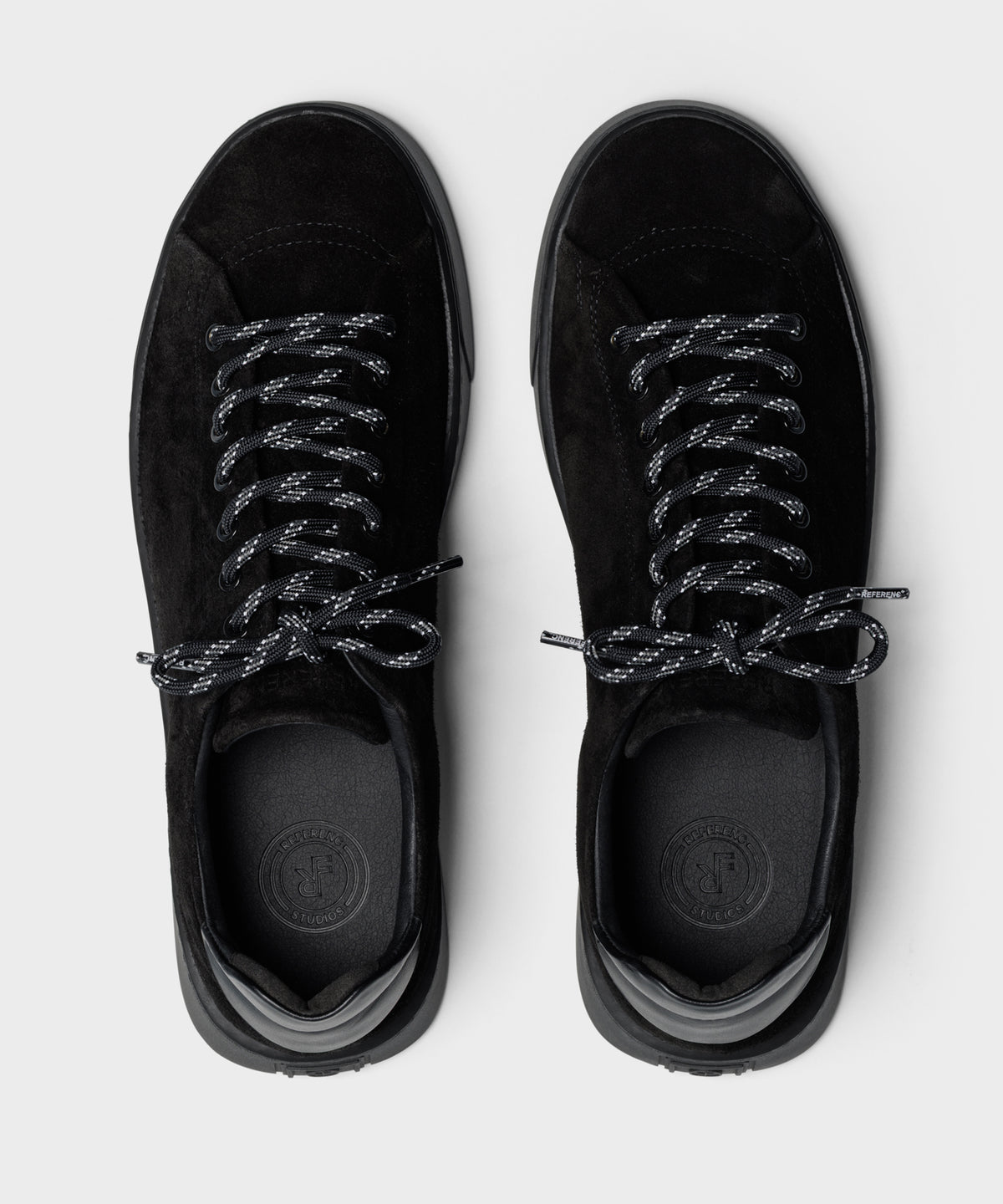 The Moya All Black Suede