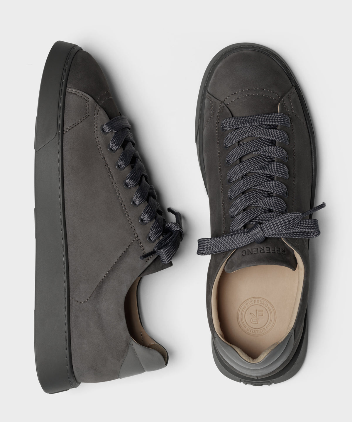 The Moya Tonal Mouse Grey Nubuck