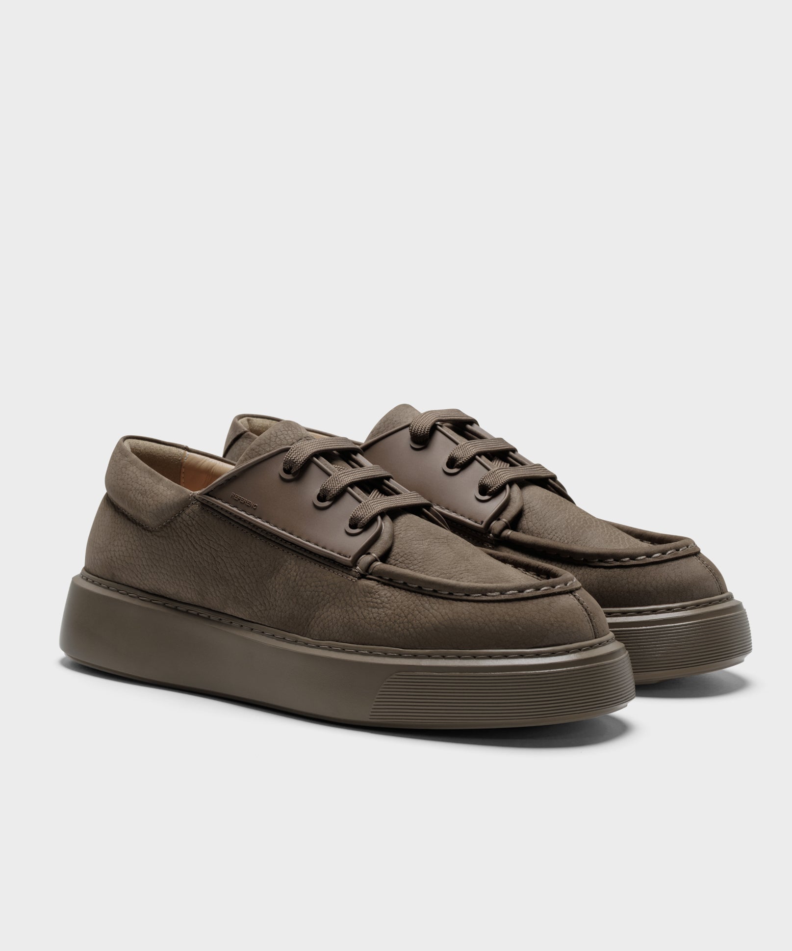 The Tahoe SP Light Taupe Grained Nubuck