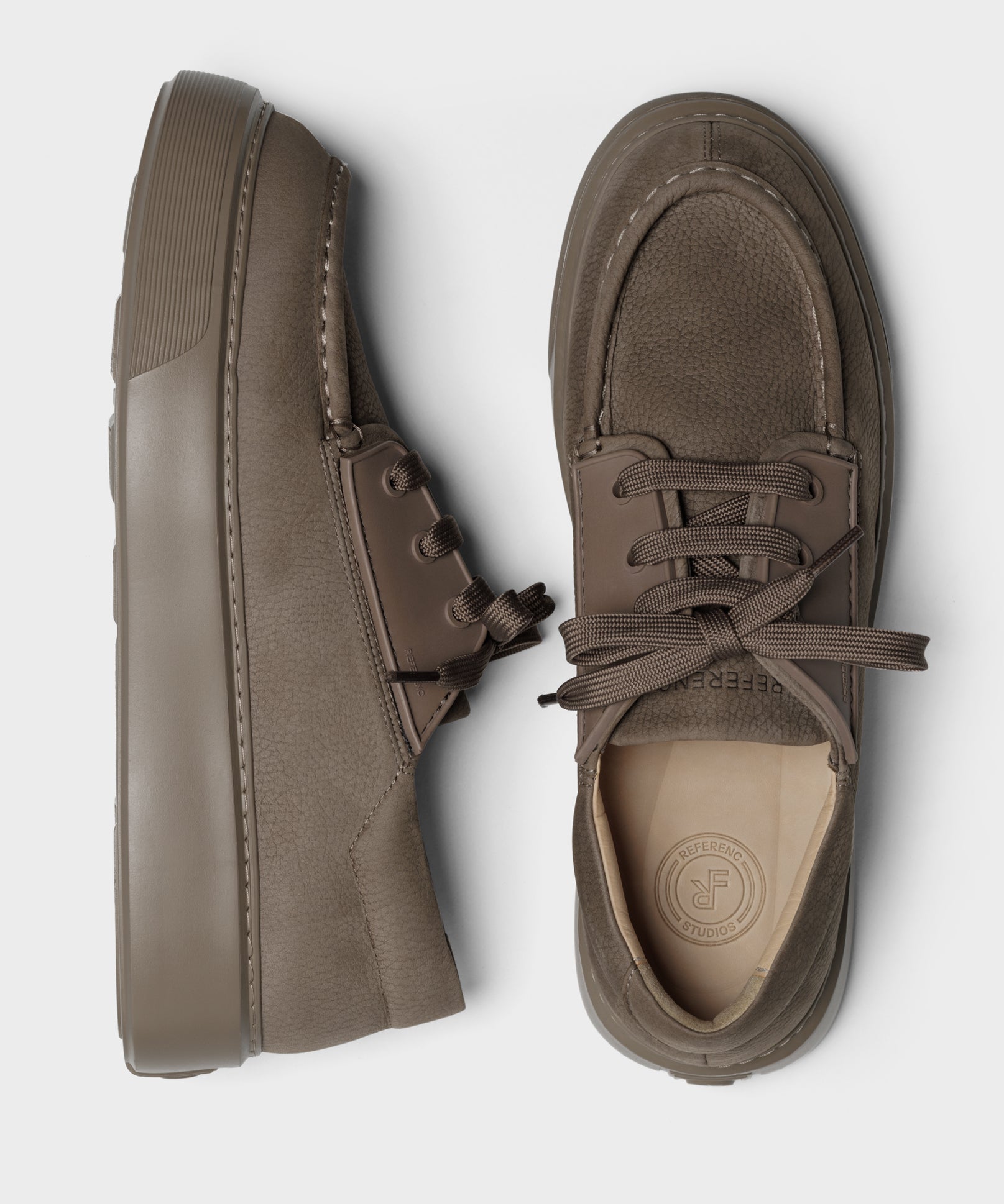 The Tahoe SP Light Taupe Grained Nubuck