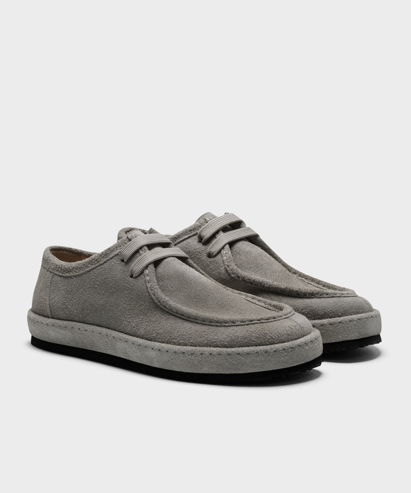 The Fernabee 6T Tonal Light Grey Hairy Suede