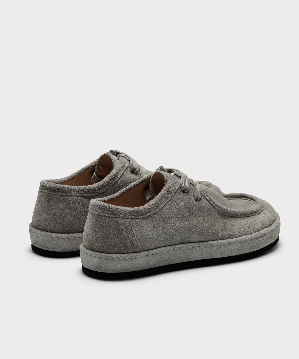 The Fernabee 6T Tonal Light Grey Hairy Suede