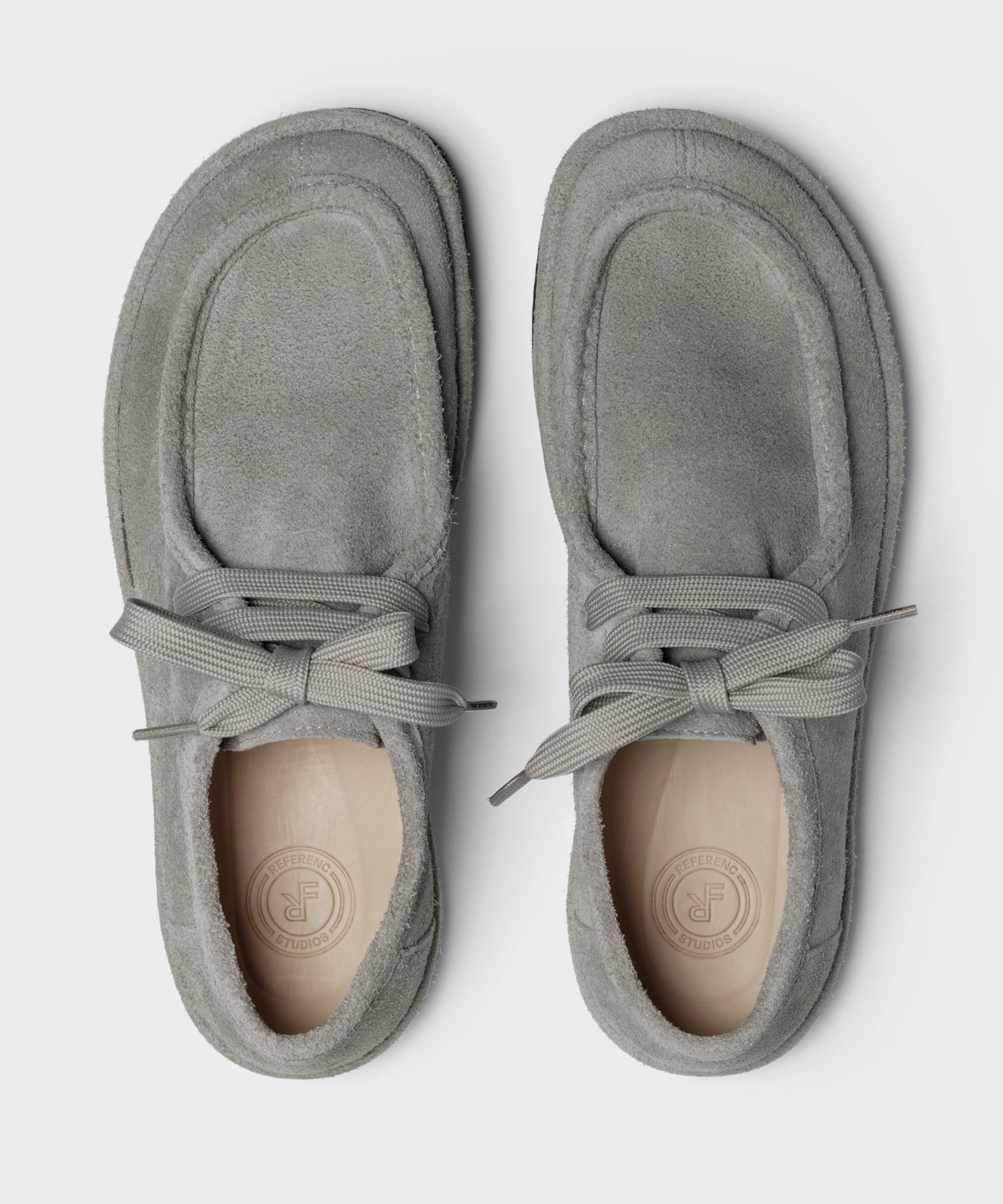 The Fernabee 6T Tonal Light Grey Hairy Suede