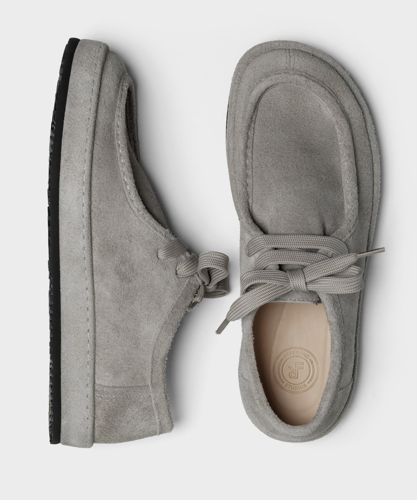 The Fernabee 6T Tonal Light Grey Hairy Suede