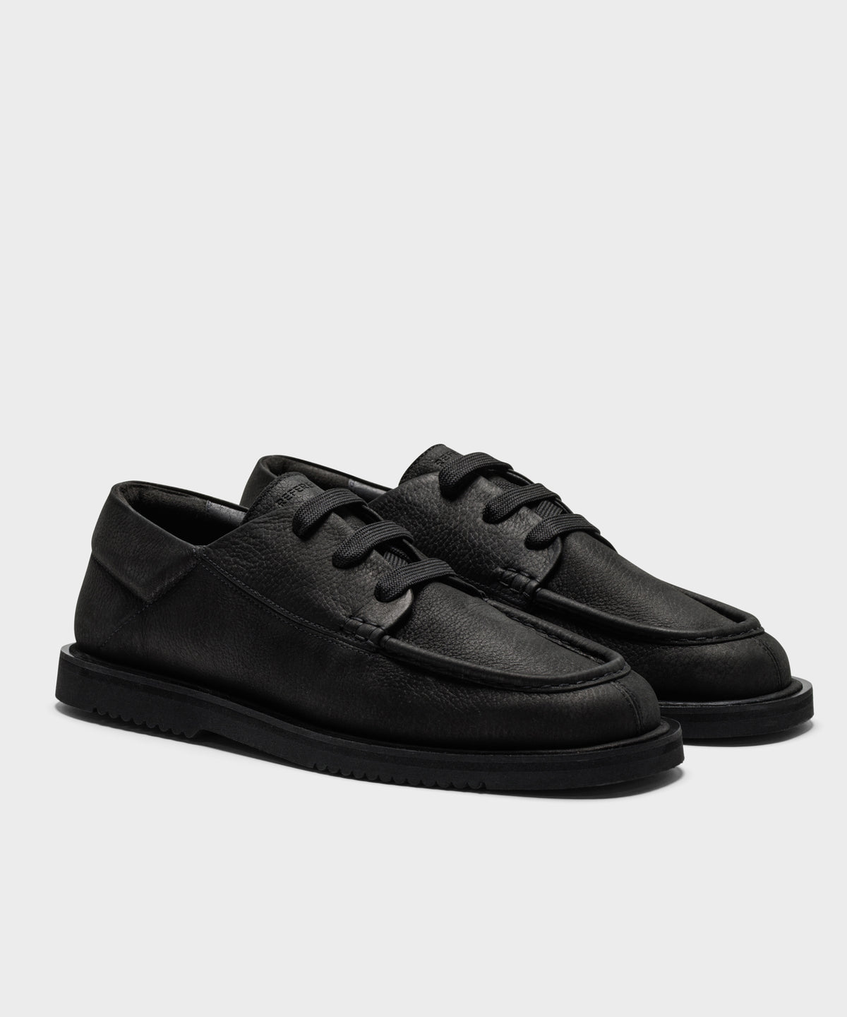 The Tahoe Resort All Black Grained Nubuck