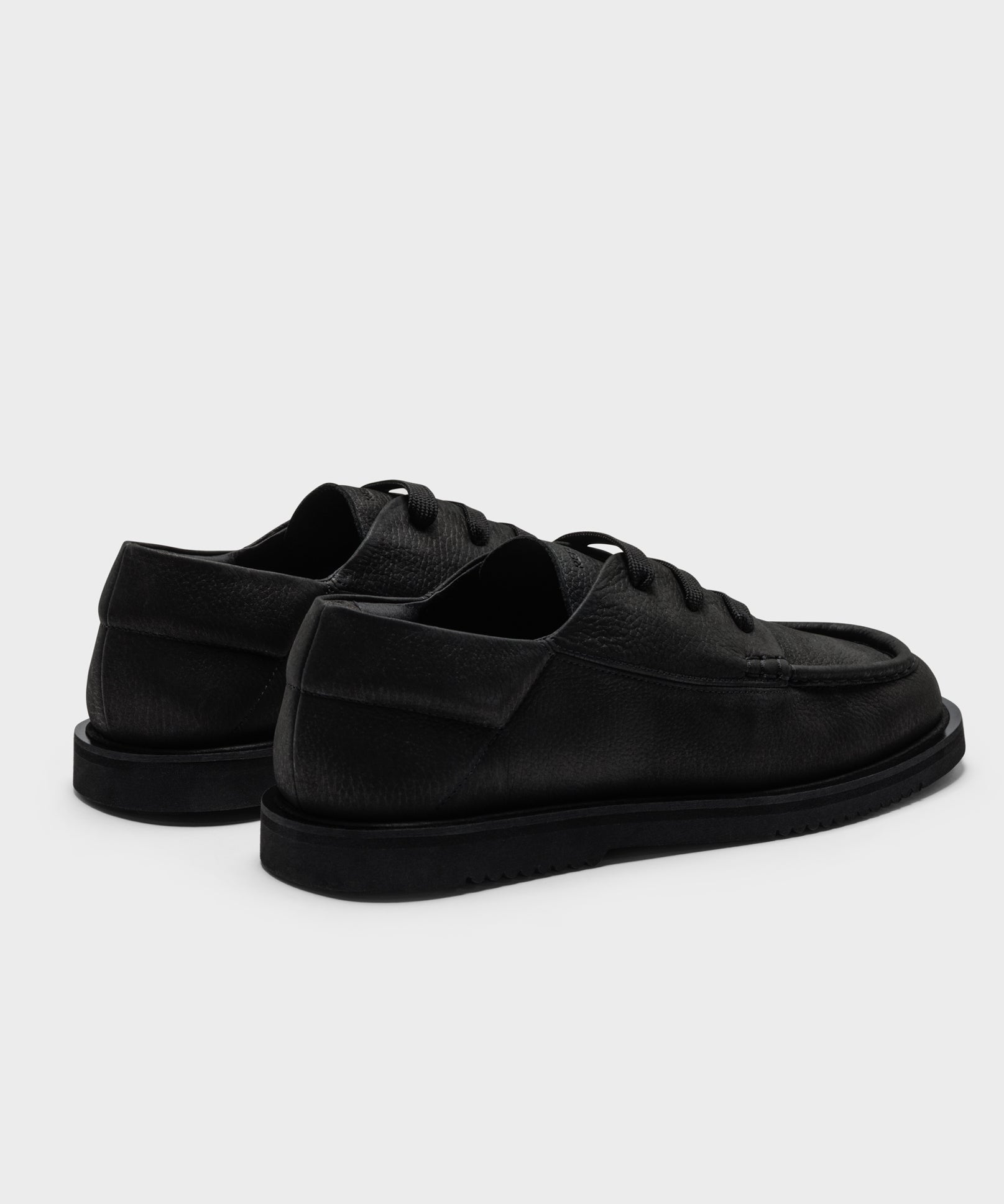 The Tahoe Resort All Black Grained Nubuck