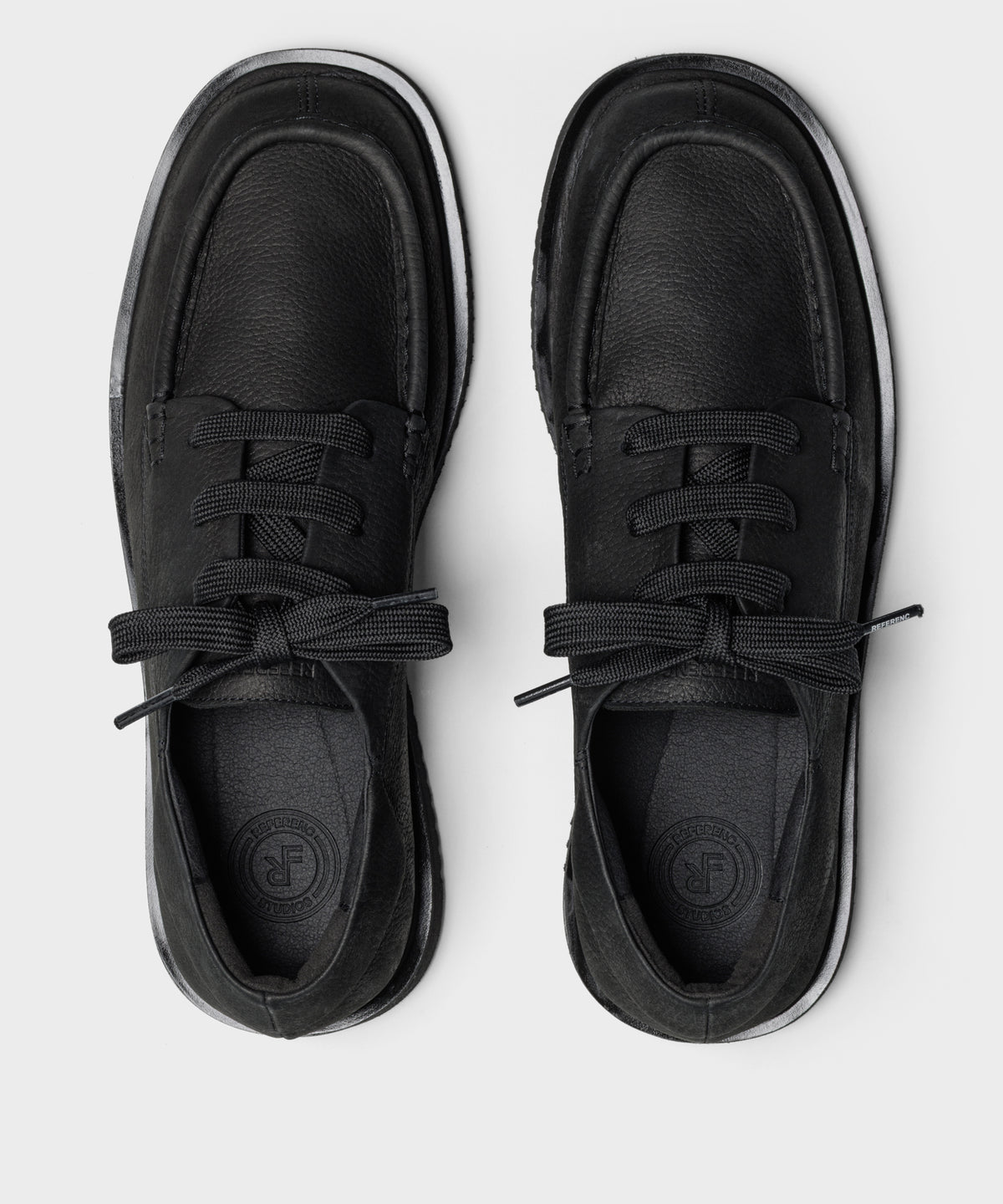 The Tahoe Resort All Black Grained Nubuck