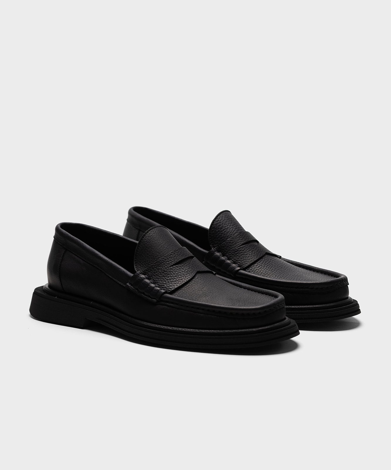 The Anglo-Santa All Black Soft Calf Leather