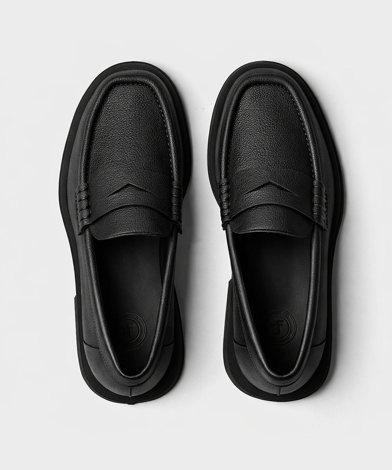 The Anglo-Santa All Black Soft Calf Leather