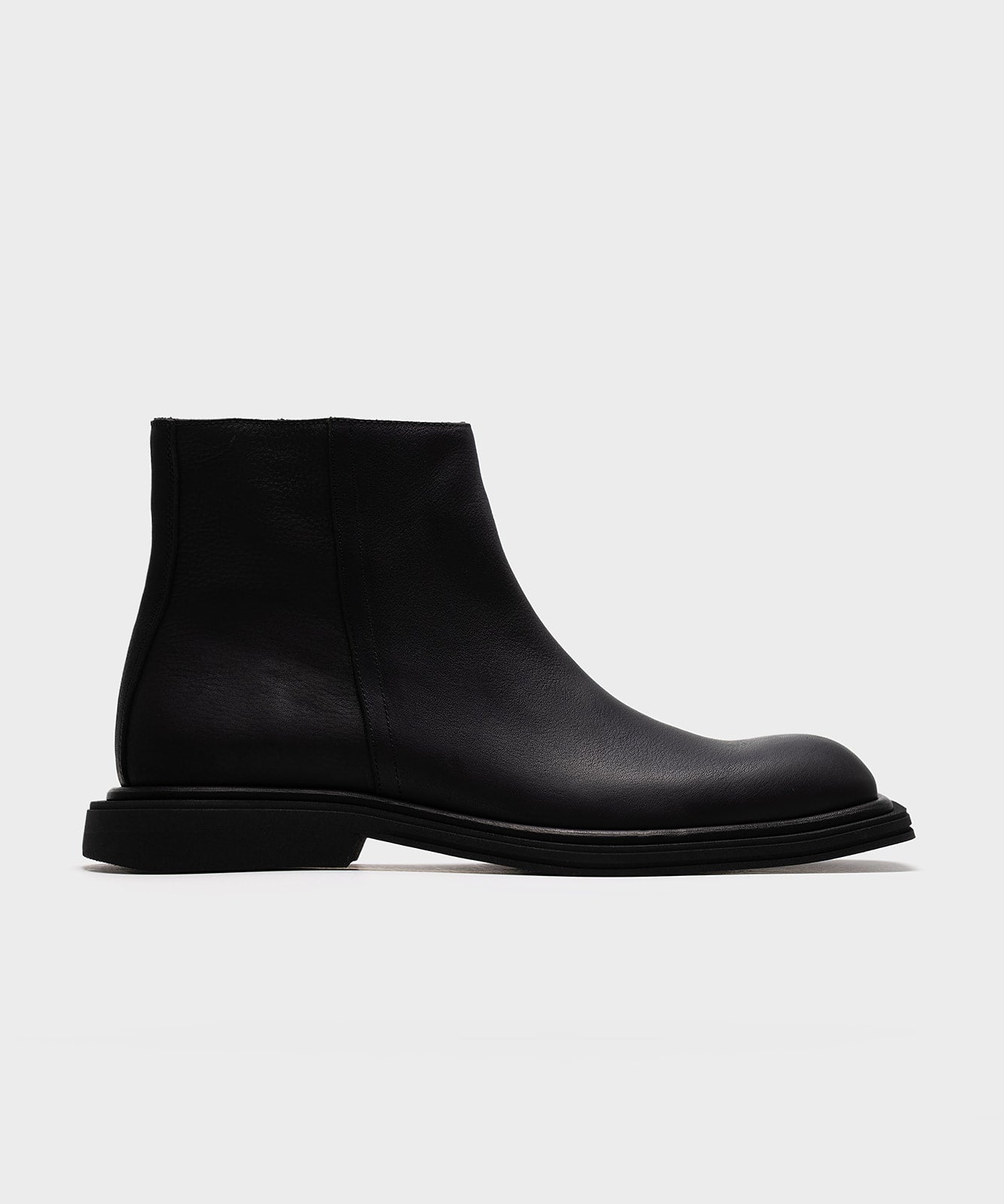 The Camden Boot All Black Soft Calf Leather
