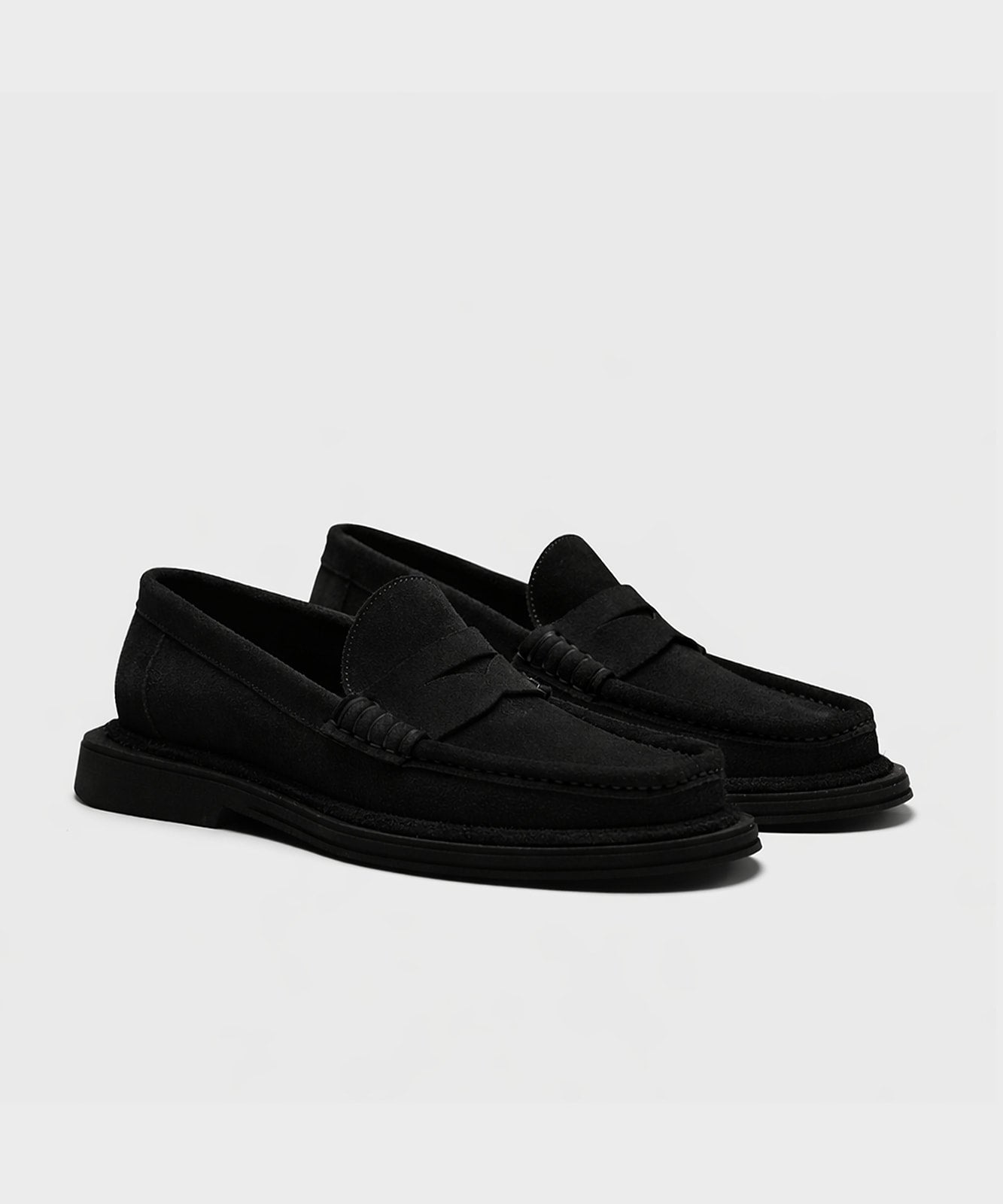 The Anglo-Santa All Black Suede