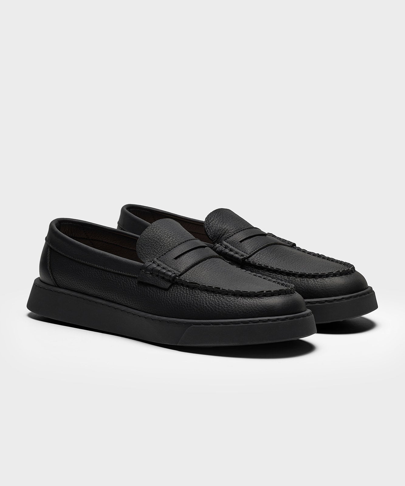 Cornell Sport - Matt Leather Black/Black