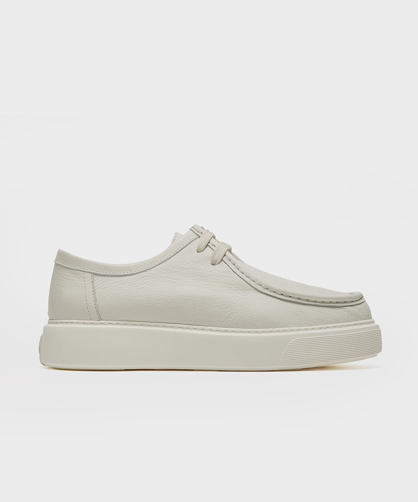 The Fernabee White Grained Calf leather