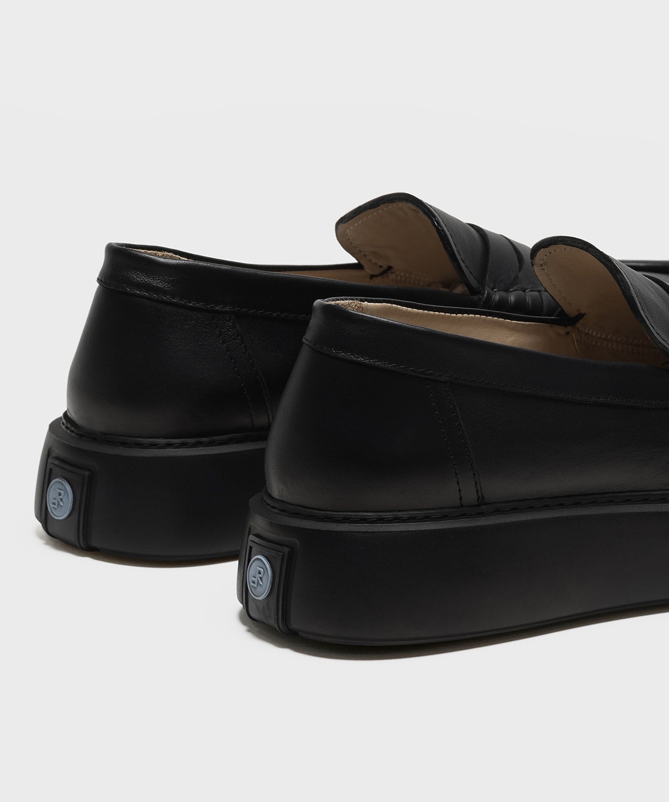 The Loafer All Black Calf leather – REFERENC Studios