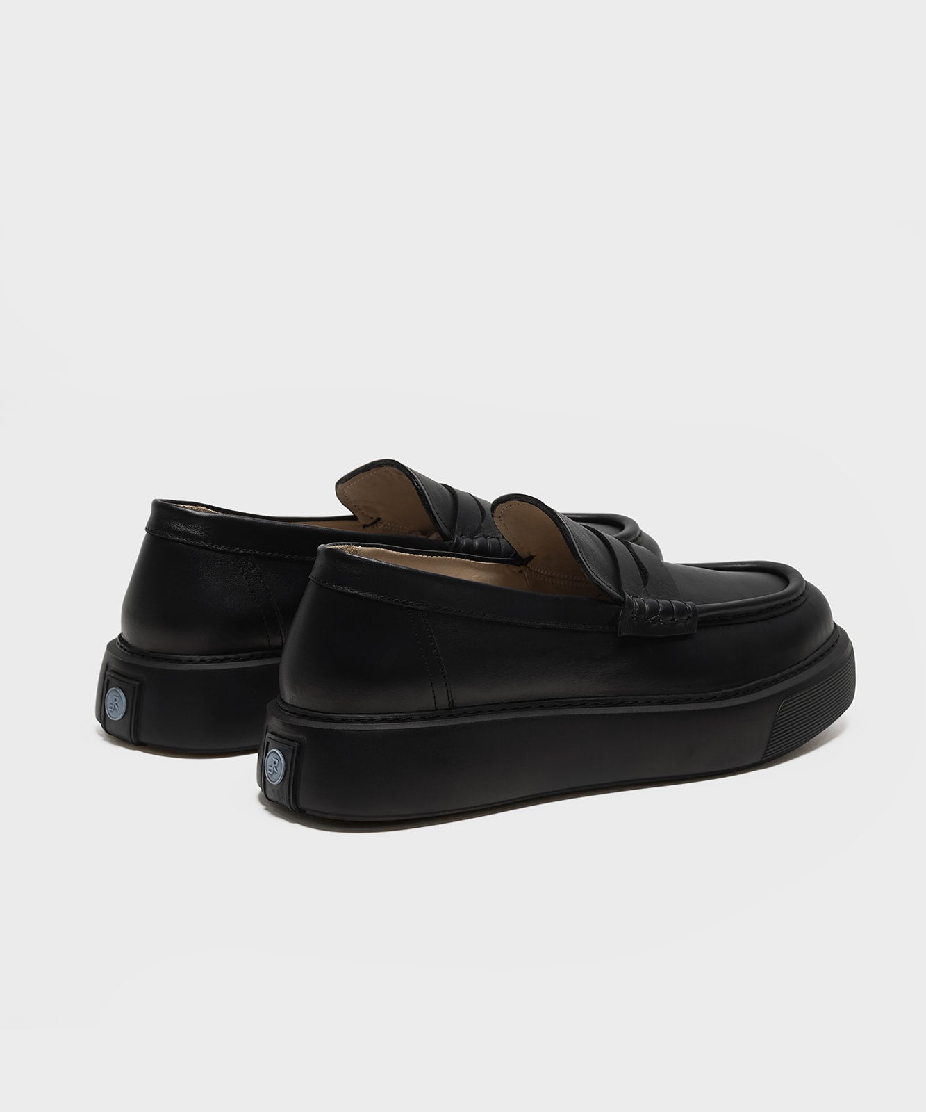 The Loafer All Black Calf leather – REFERENC Studios