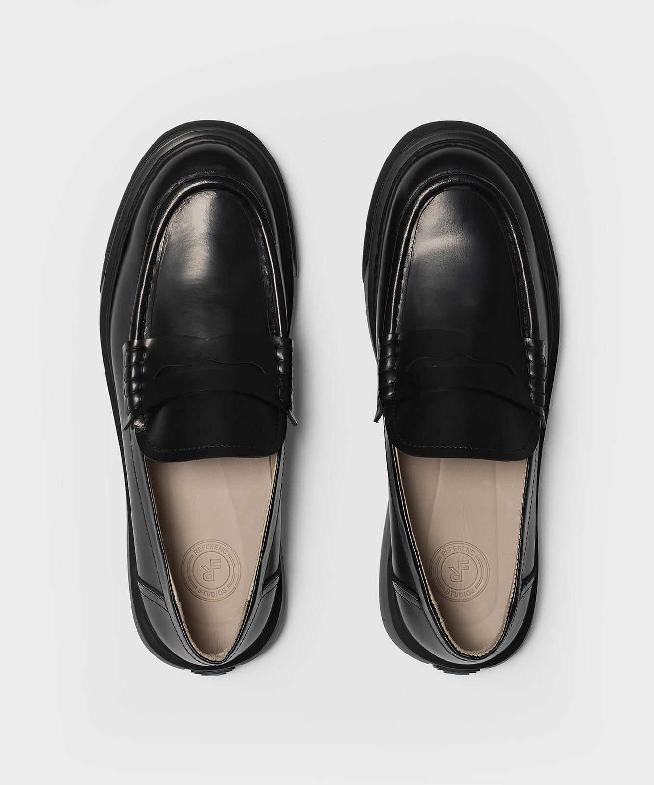 Loafer- Brushed Leather Black/Black