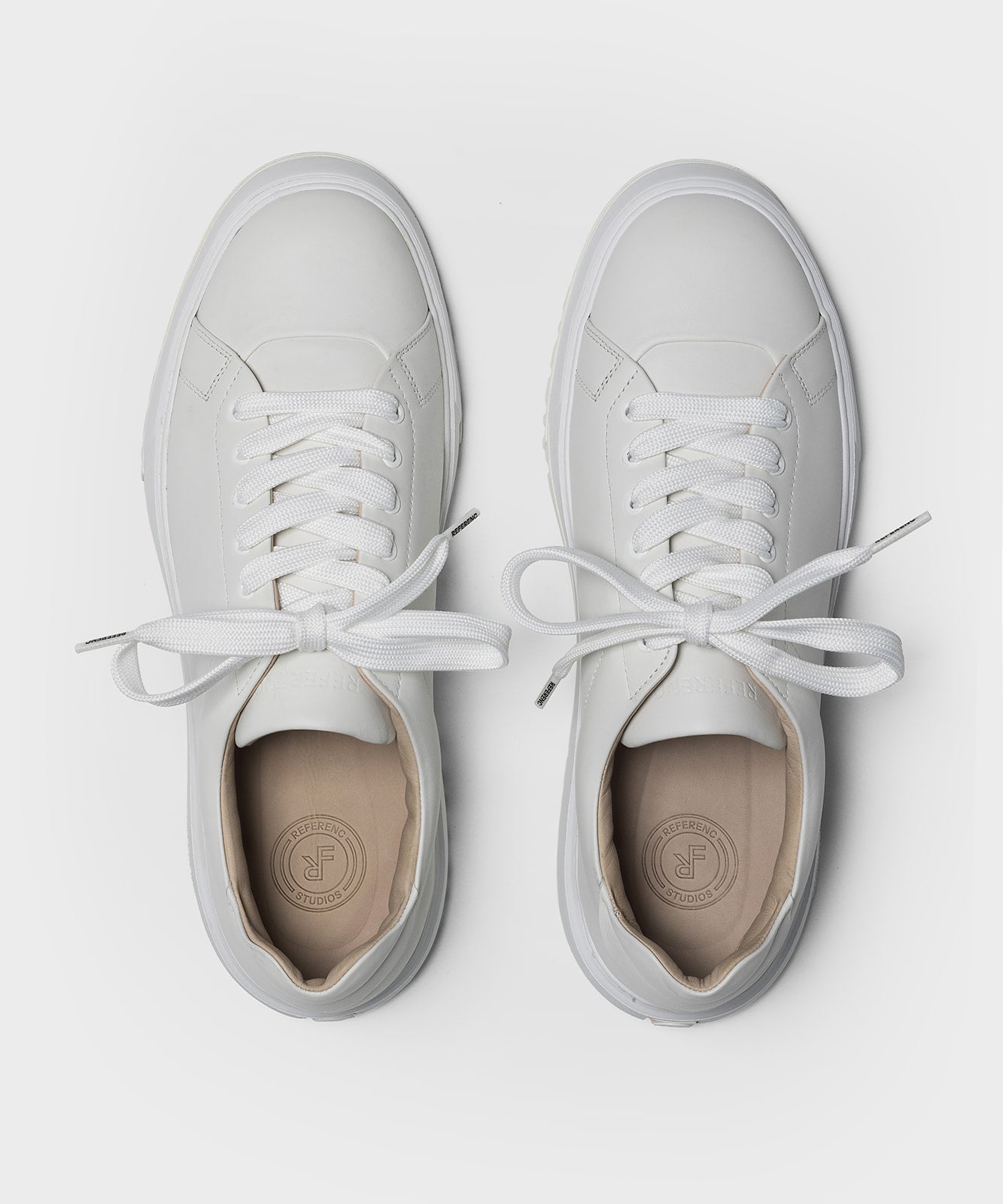 The Tennis Top White Calf Leather – REFERENC Studios