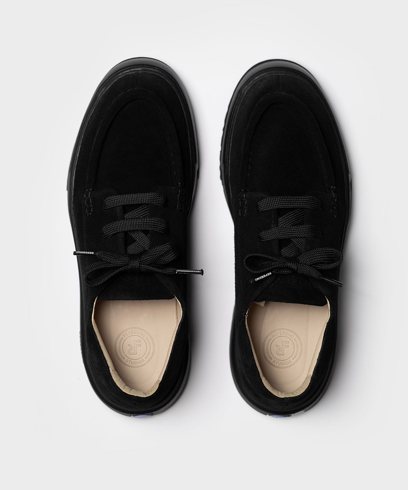 The Tahoe Lugs All Black Suede – REFERENC Studios