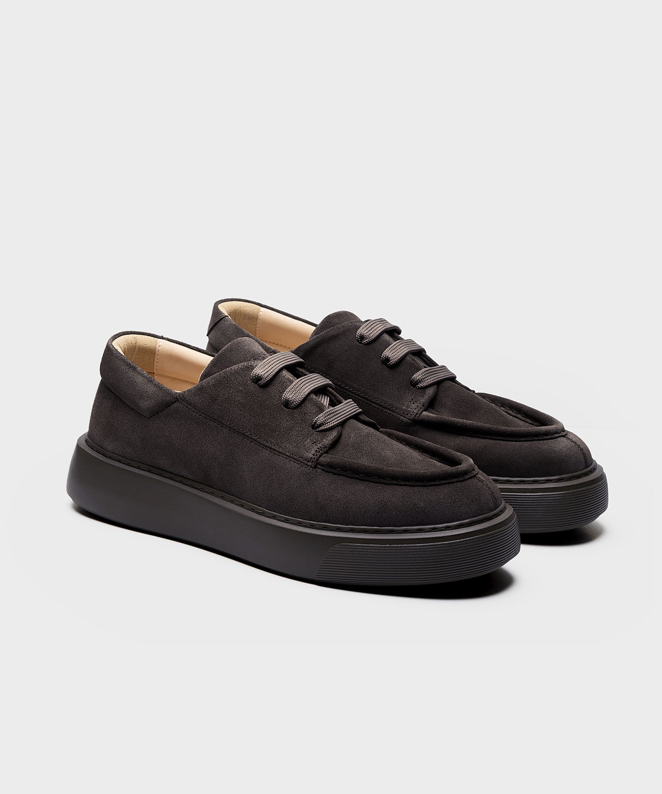 The Tahoe Tonal Dark Brown Suede