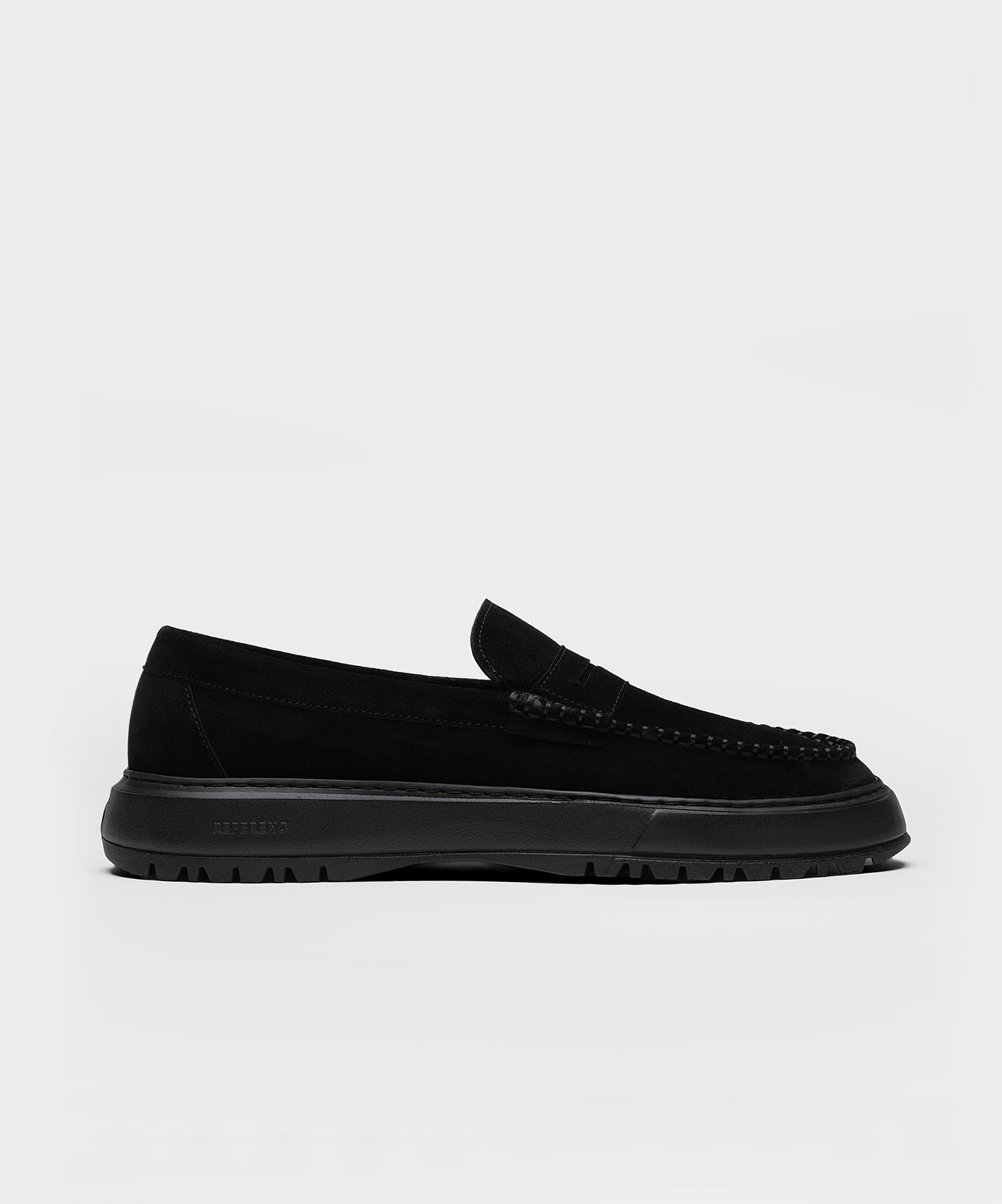 The Cornell Sport Lugs All Black Suede