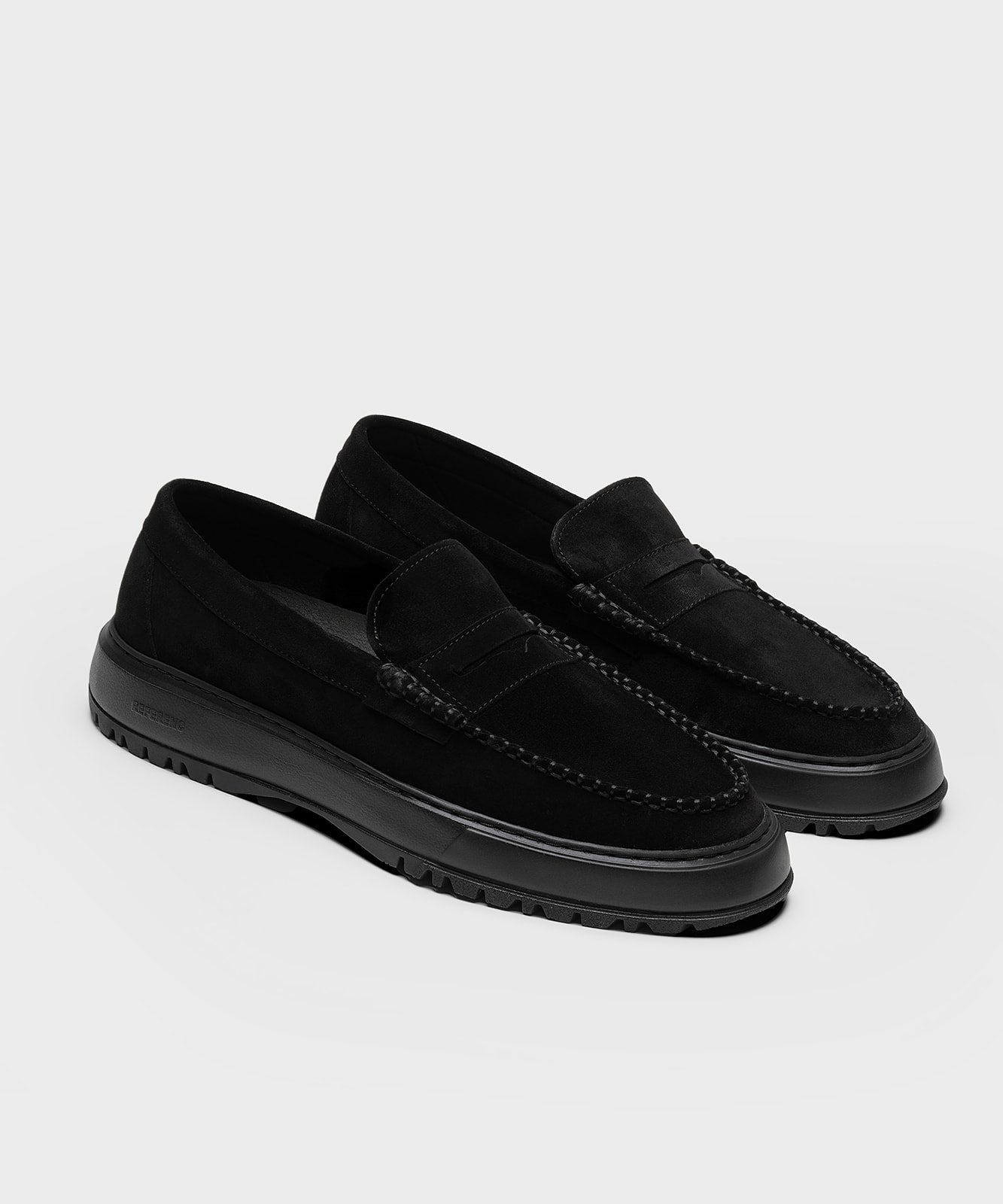 The Cornell Sport Lugs All Black Suede