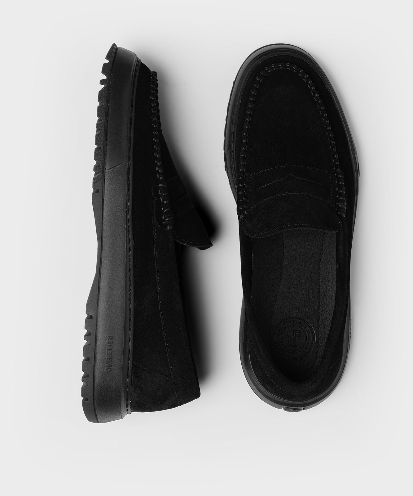 The Cornell Sport Lugs All Black Suede