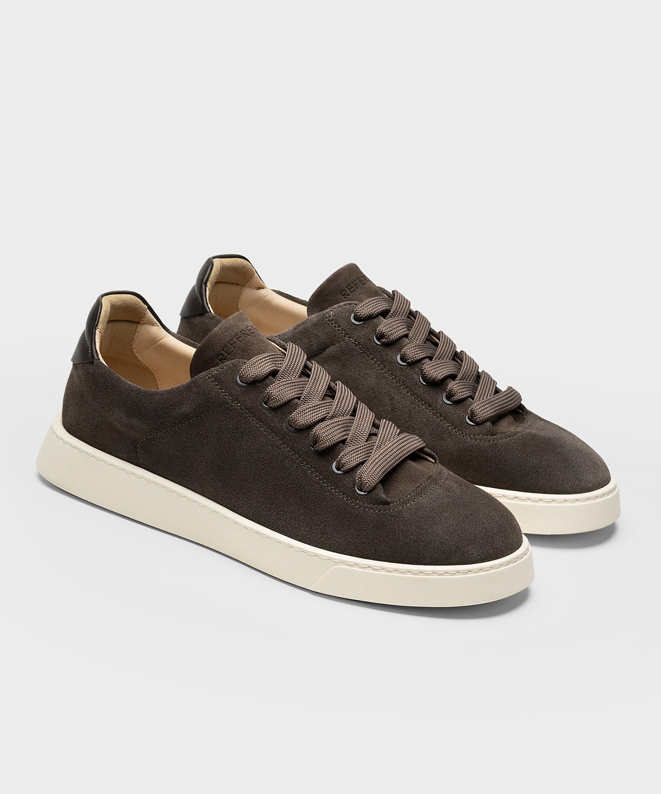The Cassetta Dark Brown Suede