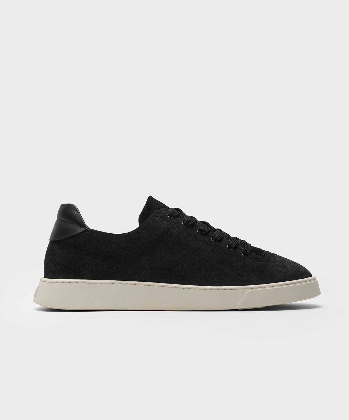 The Cassetta Black Suede