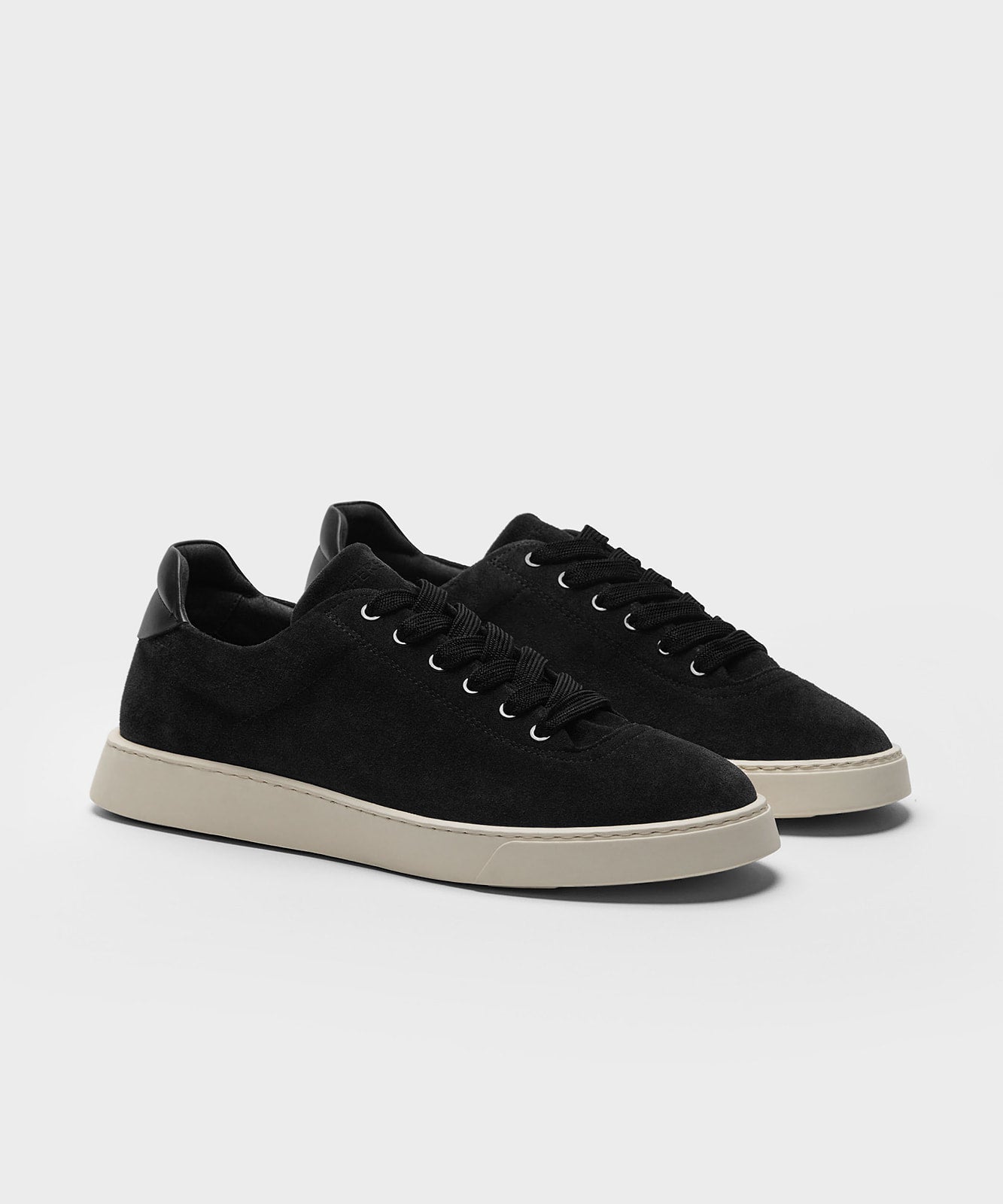 The Cassetta Black Suede